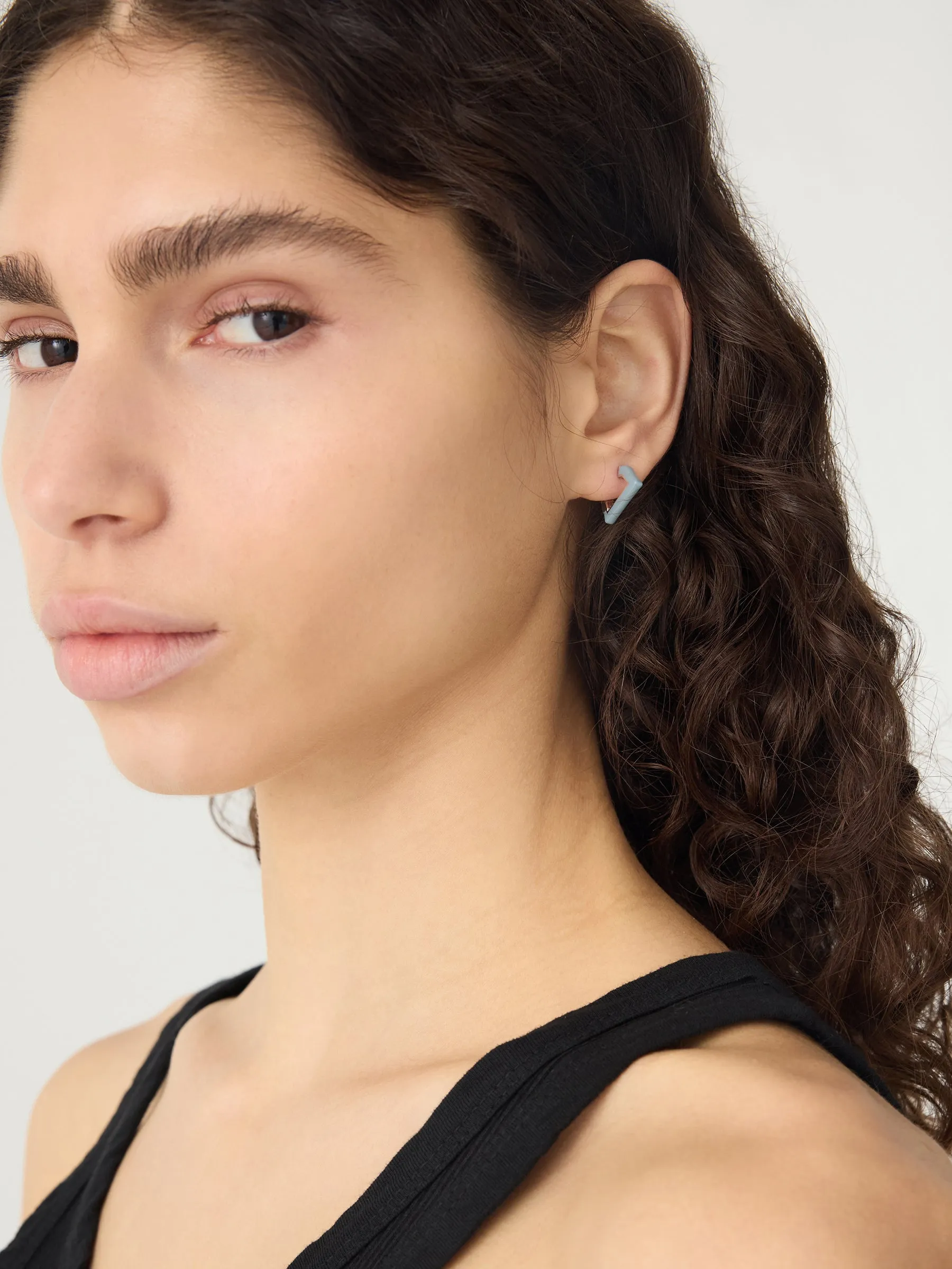 Sener Besim Enamel Irregular Earrings sold by Bassike product image thumbnail 2