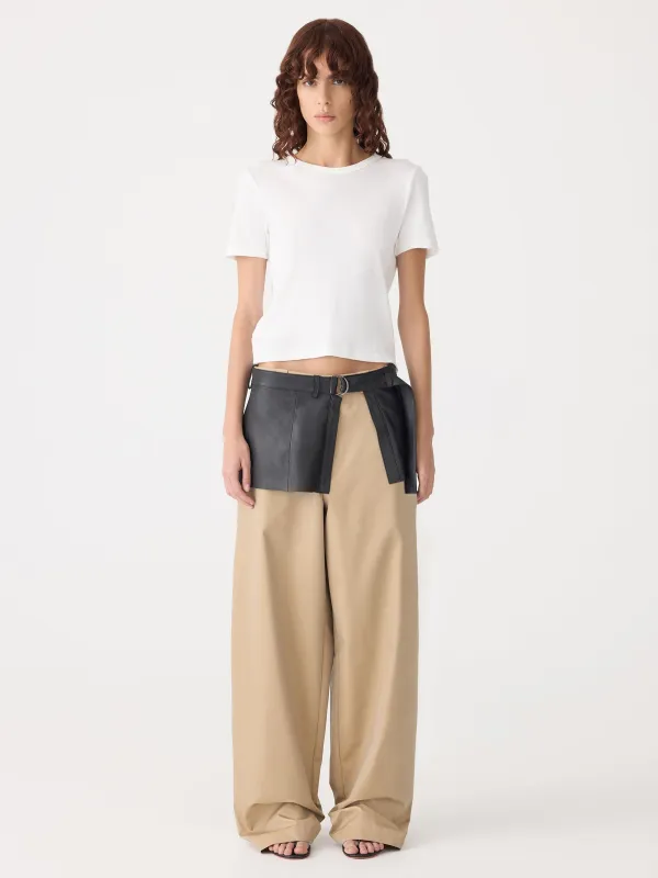 Utility Leather Belt sold by Bassike