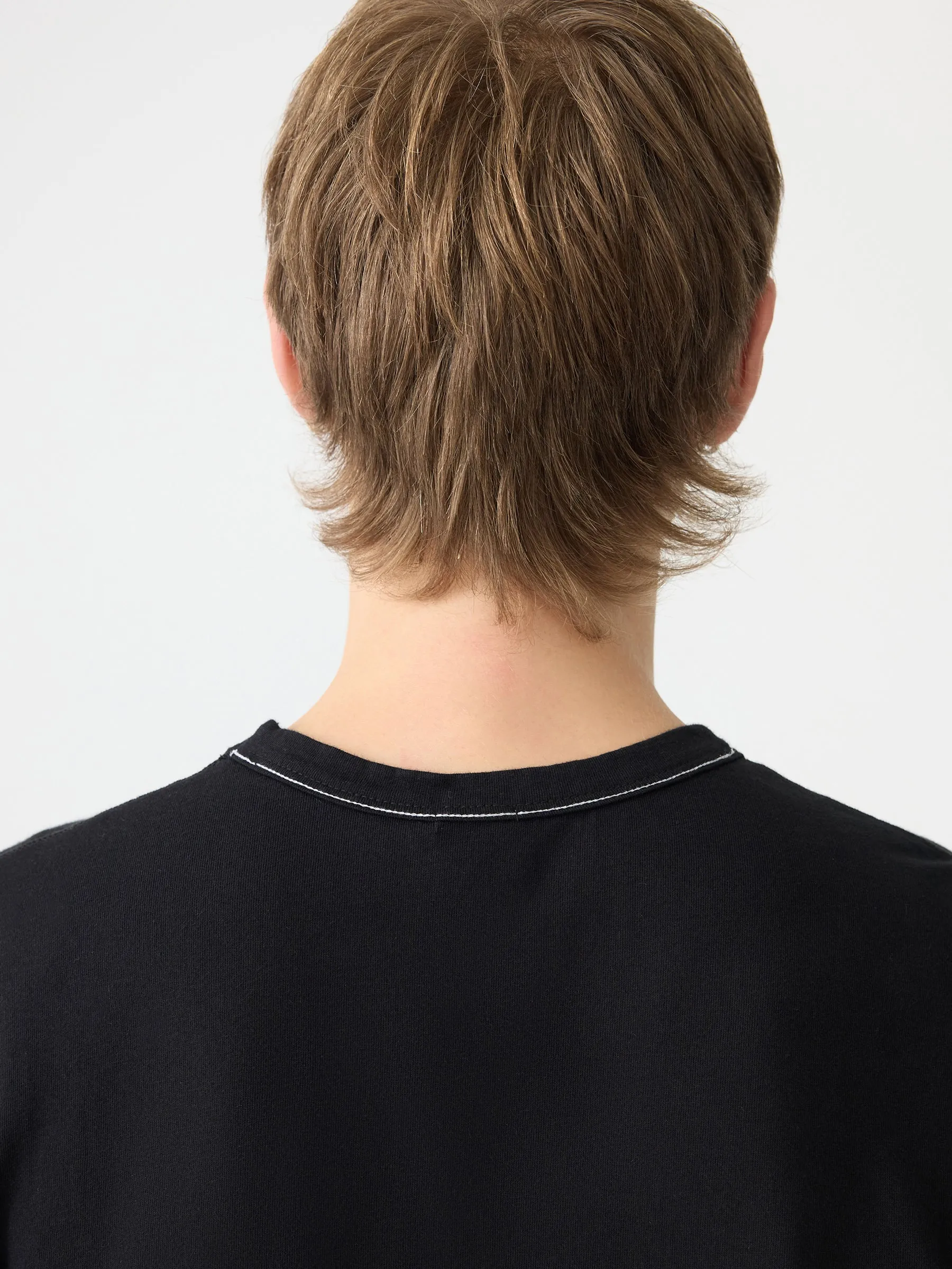 Midweight Heritage Long Sleeve T-Shirt sold by Bassike product image thumbnail 5