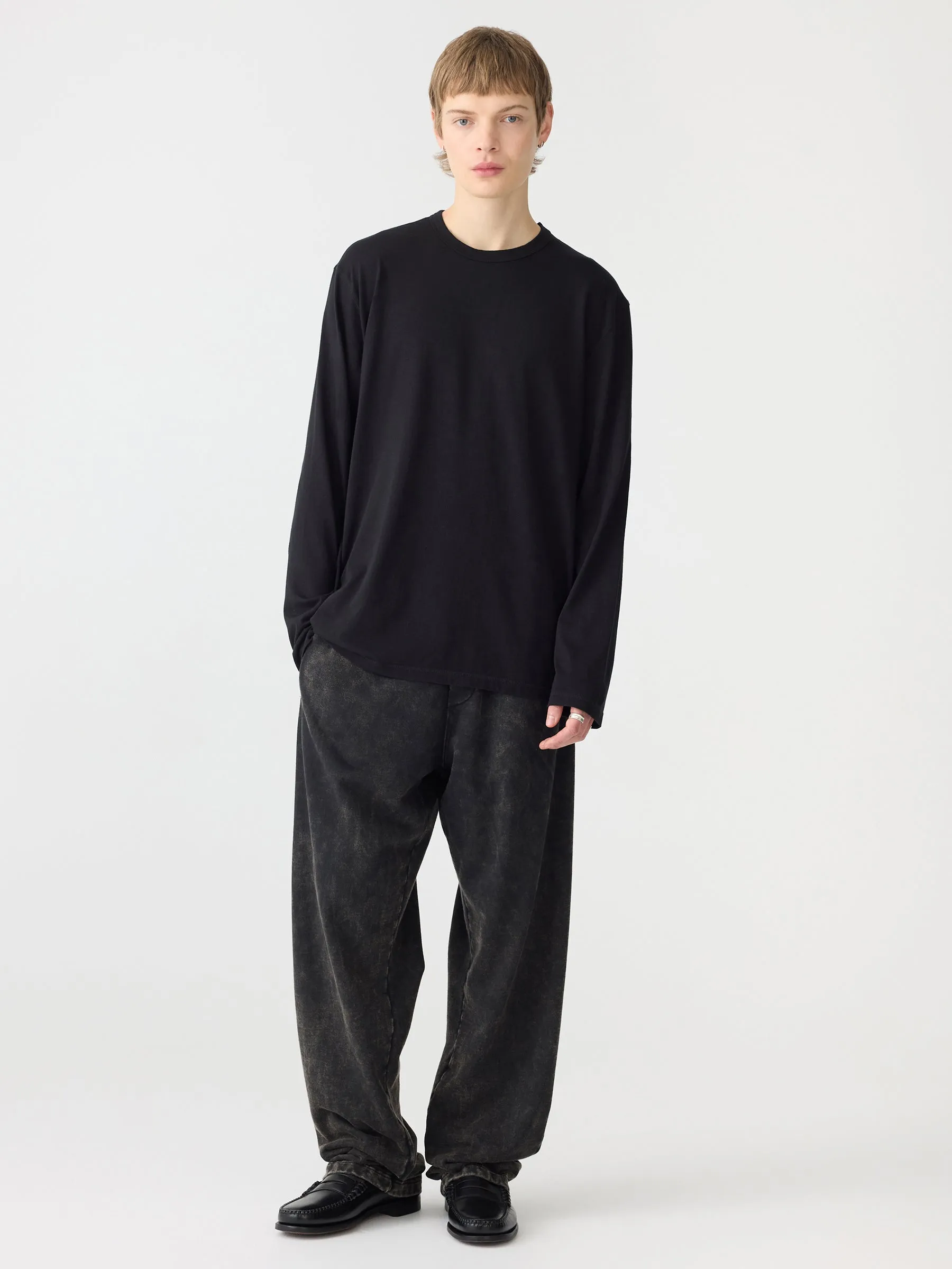 Midweight Heritage Long Sleeve T-Shirt sold by Bassike