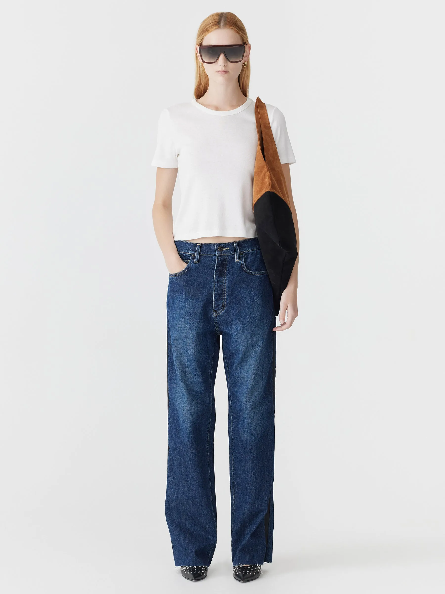 Slouch Tuxedo Jean sold by Bassike