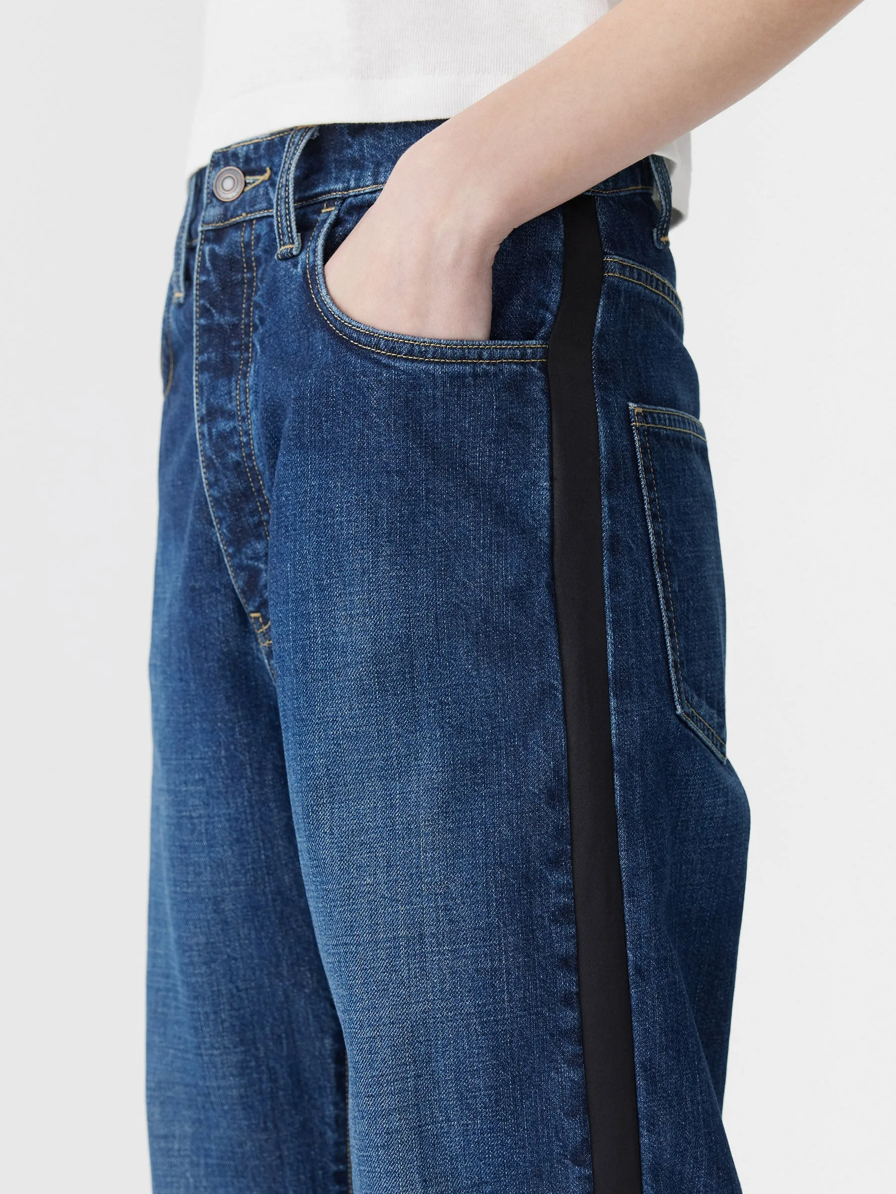 Slouch Tuxedo Jean sold by Bassike product image thumbnail 4