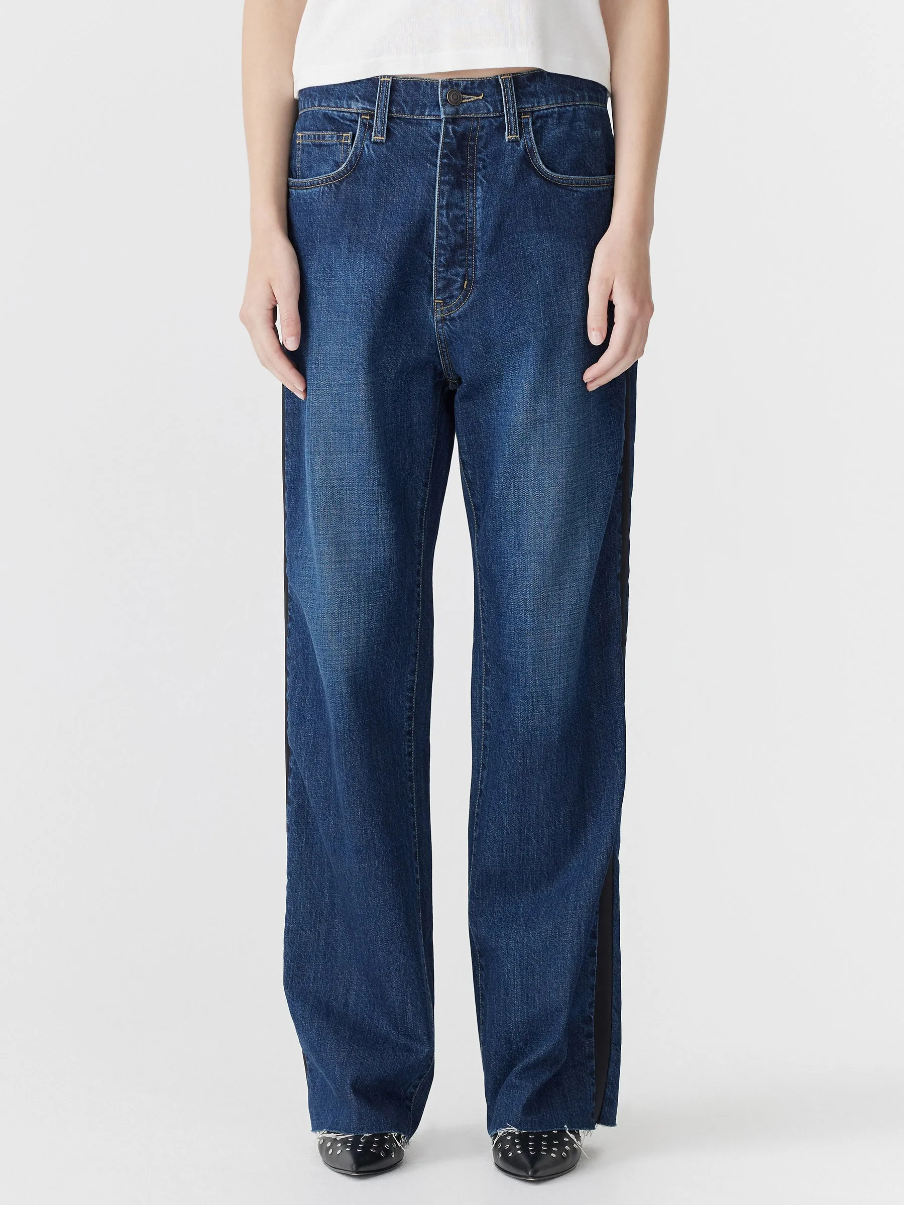 Slouch Tuxedo Jean sold by Bassike product image thumbnail 3