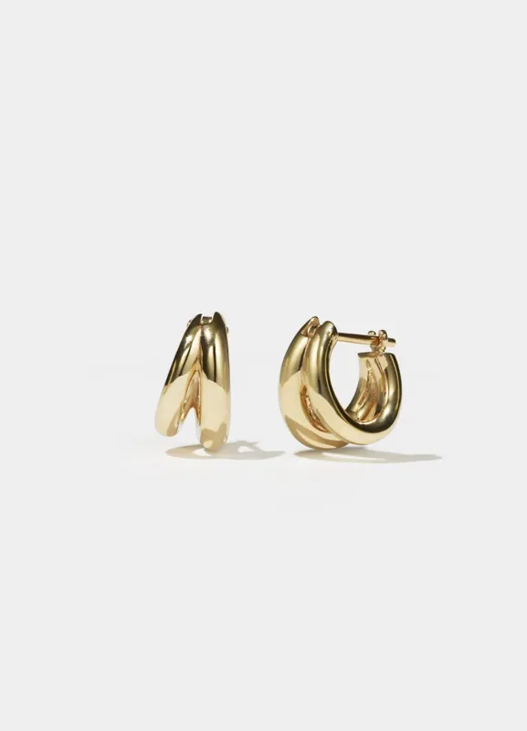 Meadowlark Coco Hoops Small sold by Bassike