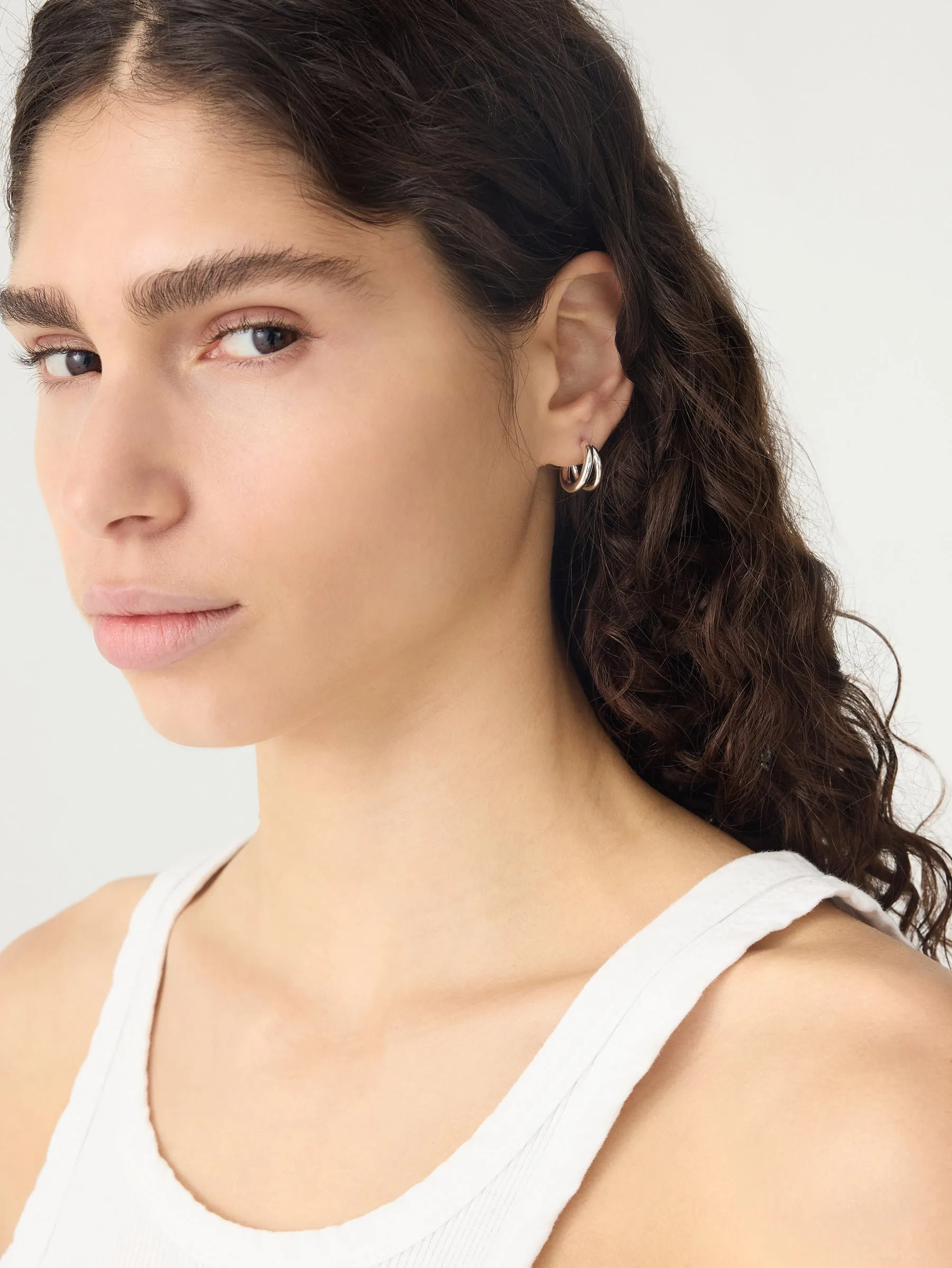 Meadowlark Coco Hoops Medium sold by Bassike product image thumbnail 2