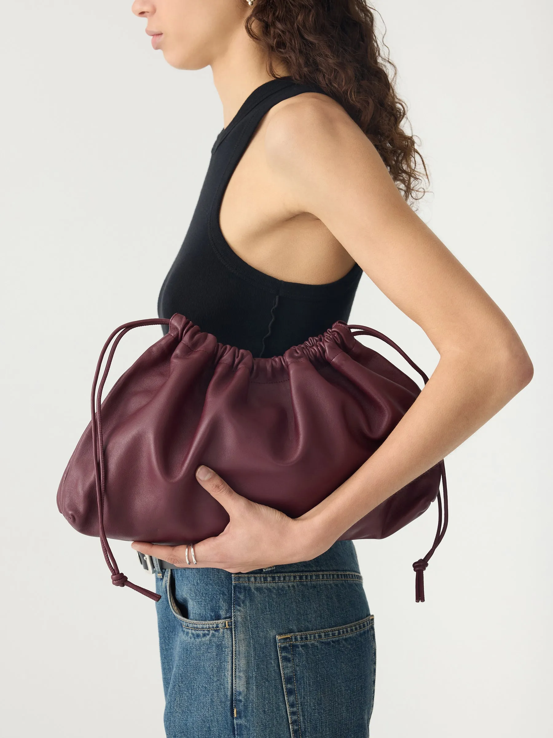 Large Leather Pouch sold by Bassike product image thumbnail 4