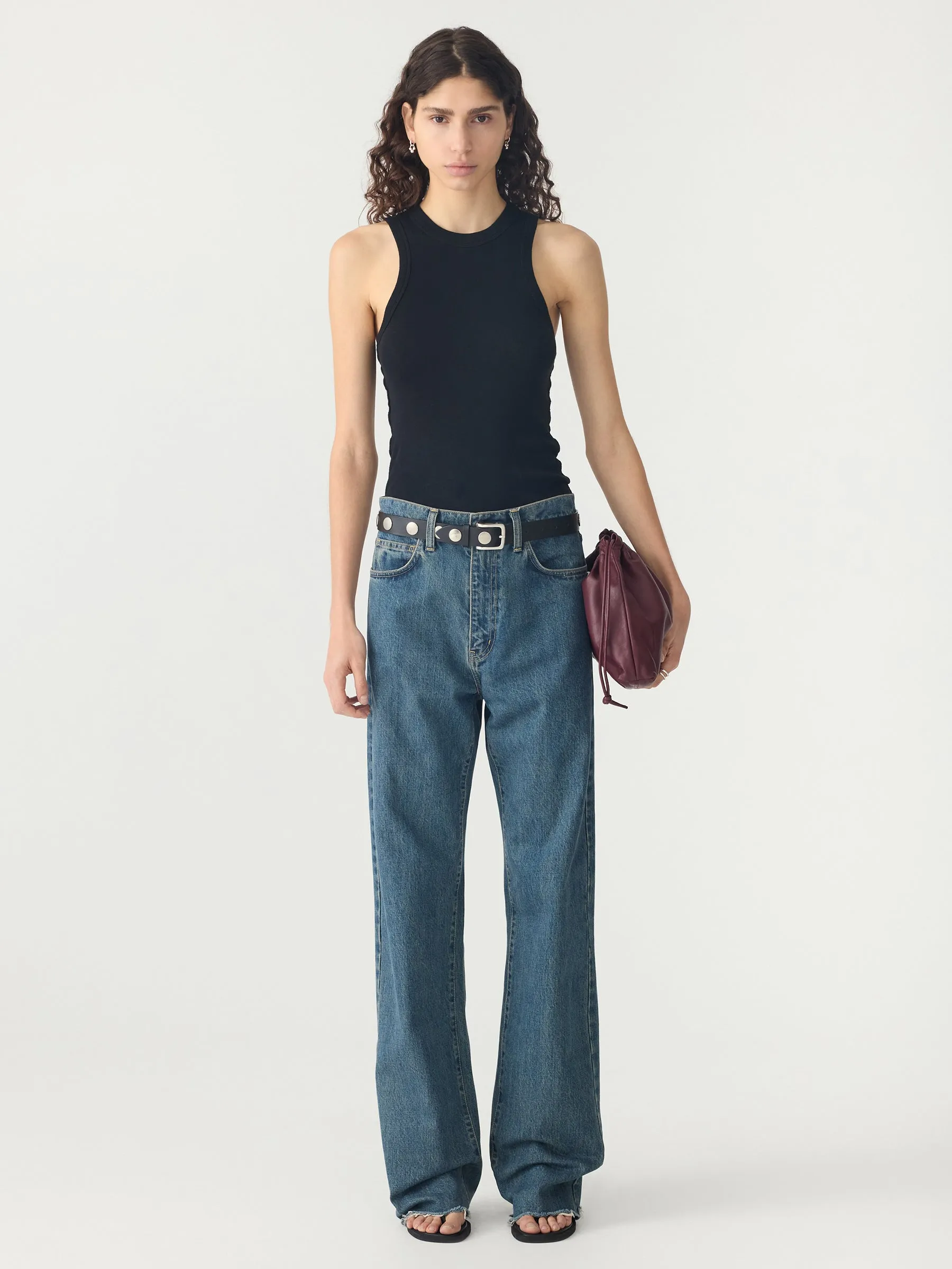 Large Leather Pouch sold by Bassike product image thumbnail 2