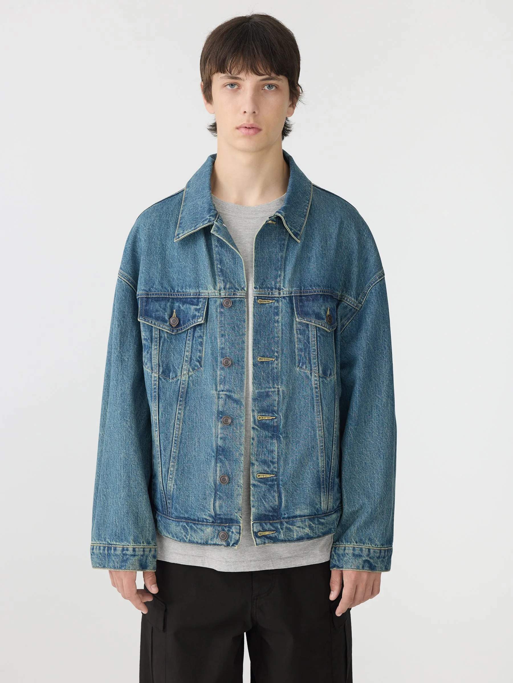 Universal Denim Jacket sold by Bassike product image thumbnail 3