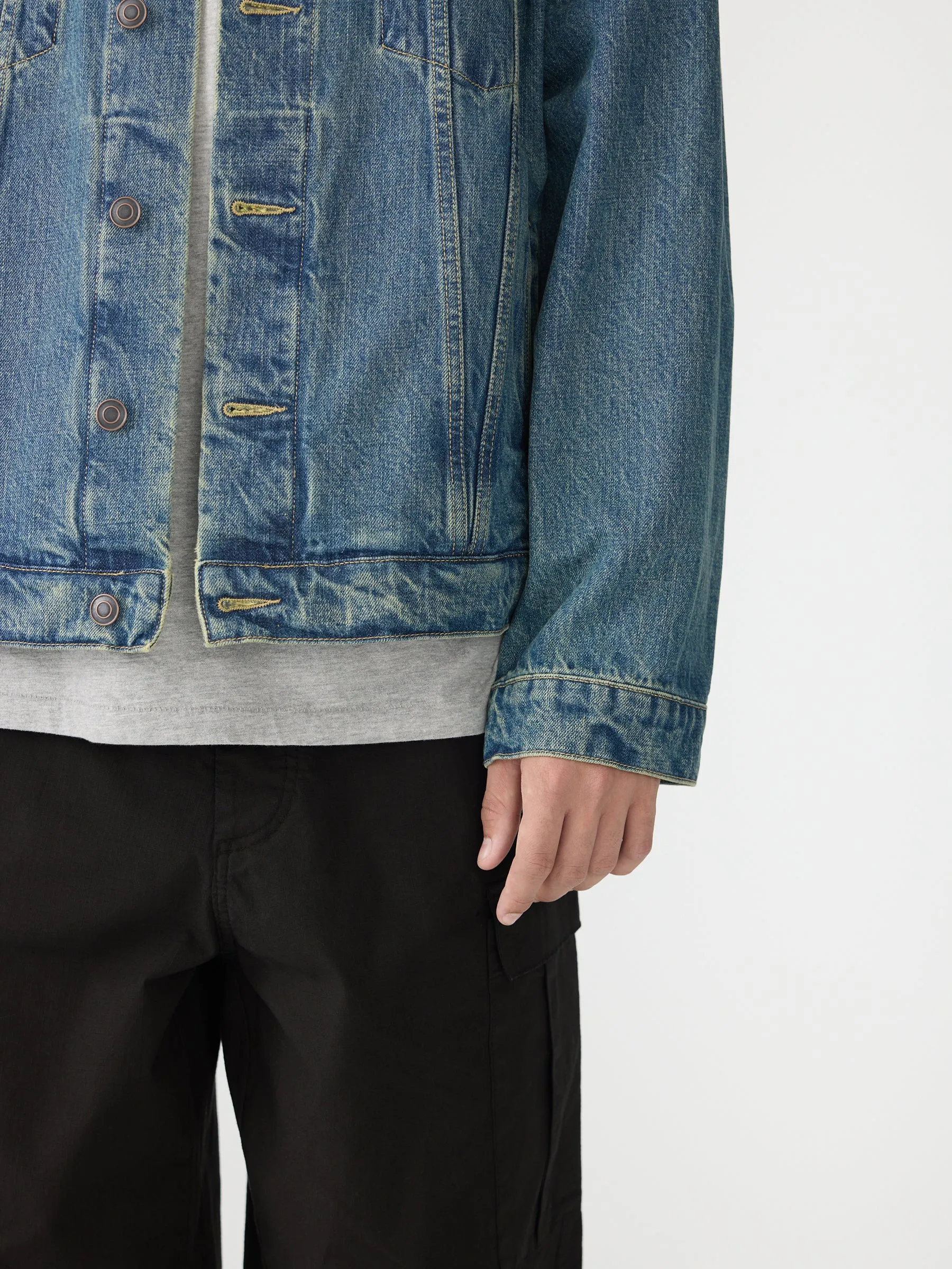 Universal Denim Jacket sold by Bassike product image thumbnail 5
