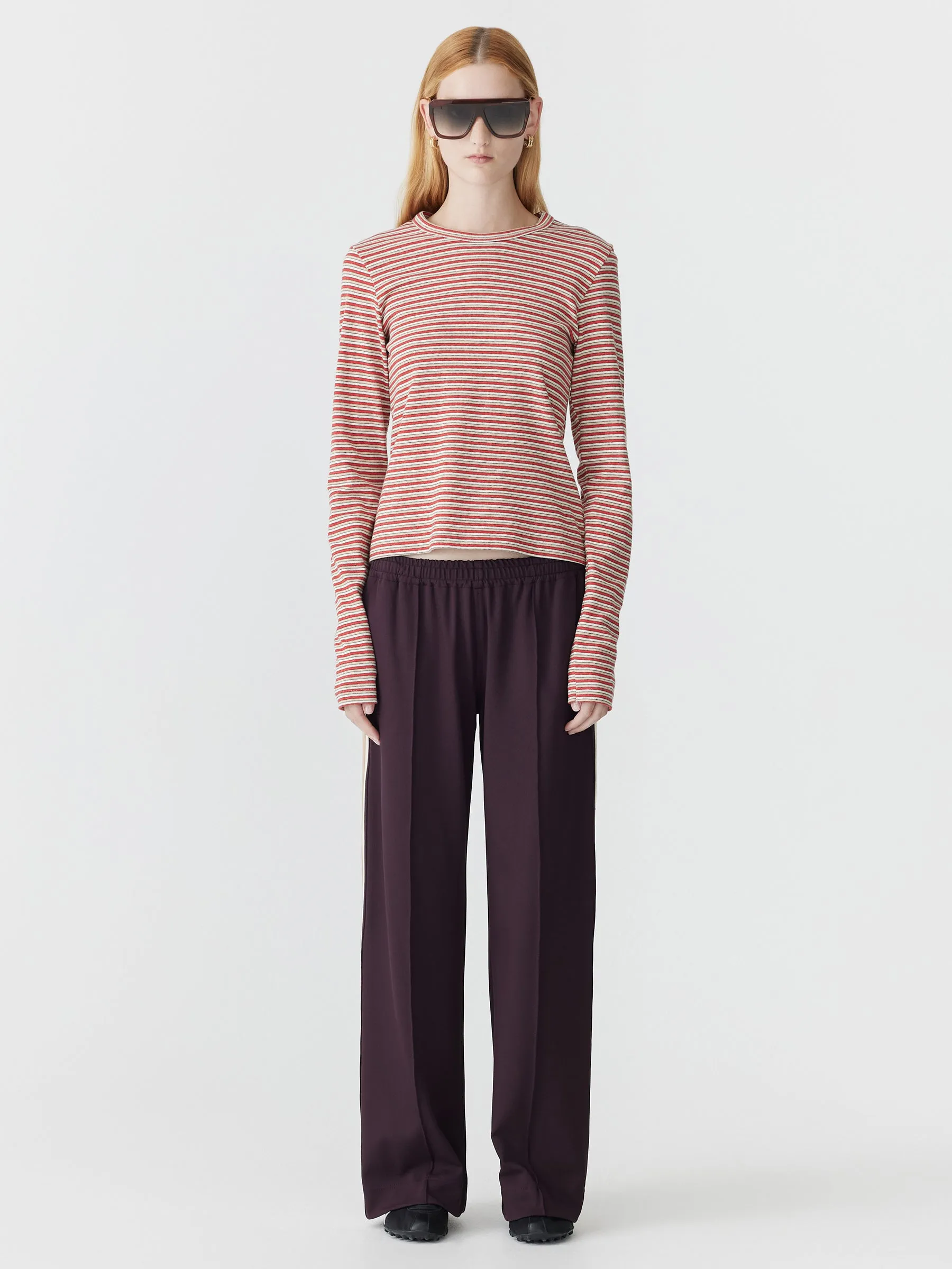 Wide Leg Athletic Tape Pant sold by Bassike