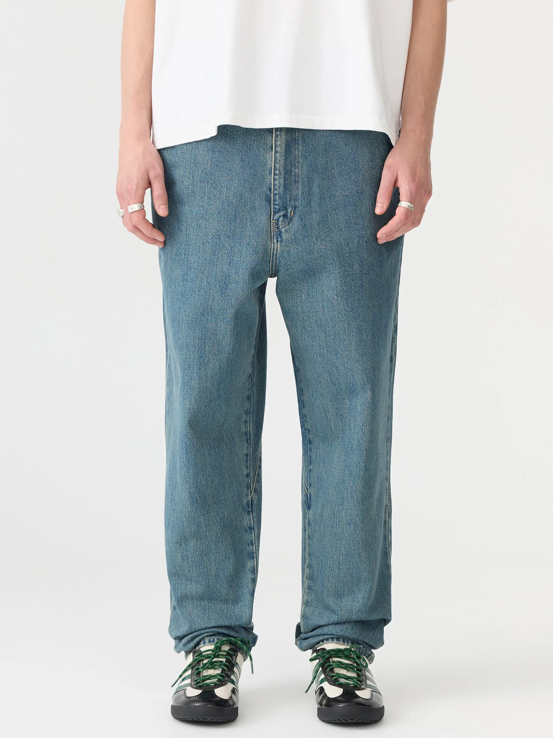 Universal Tapered Leg Jean sold by Bassike product image thumbnail 4