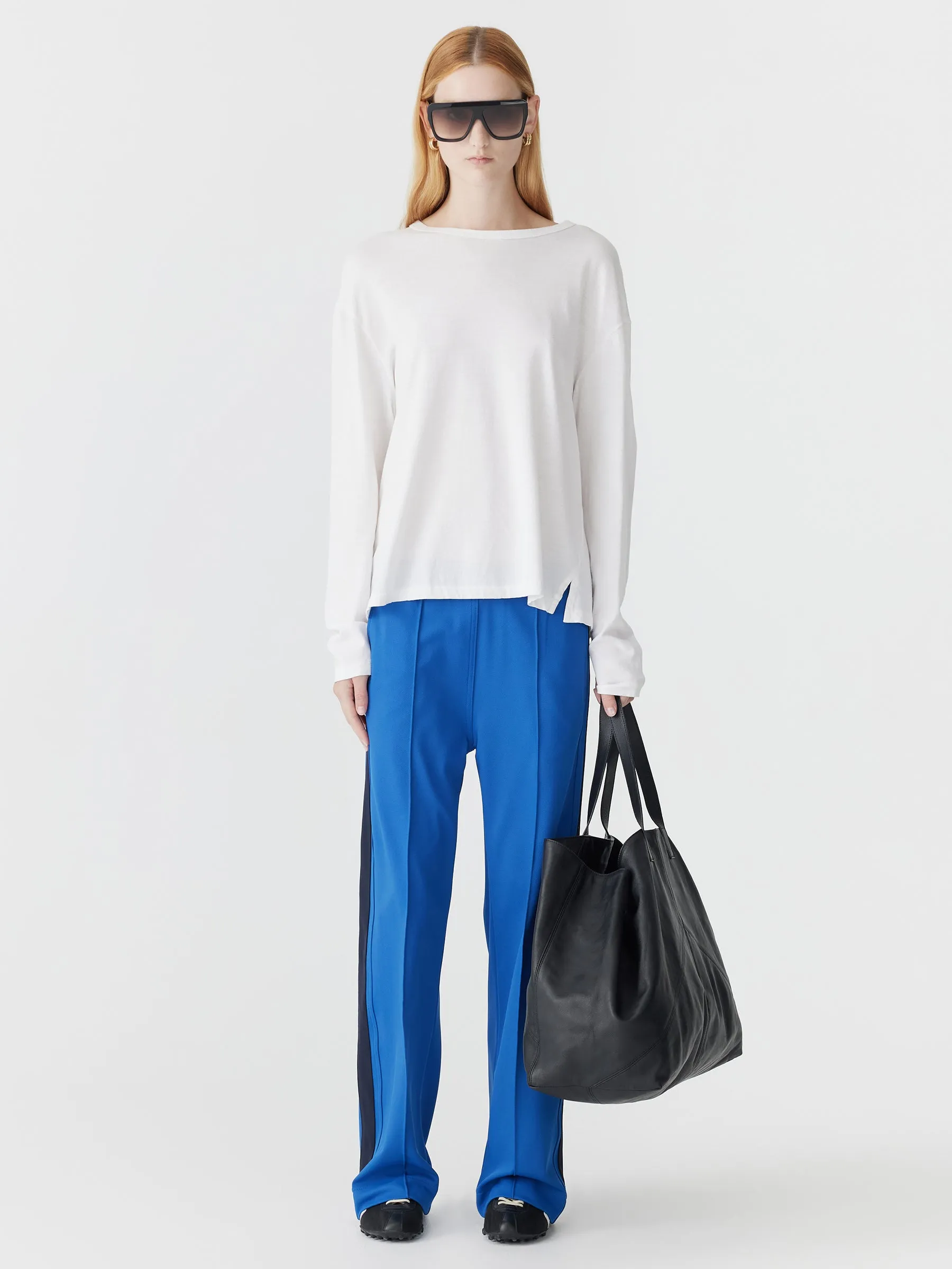 Twill Stripe Detail Pant sold by Bassike