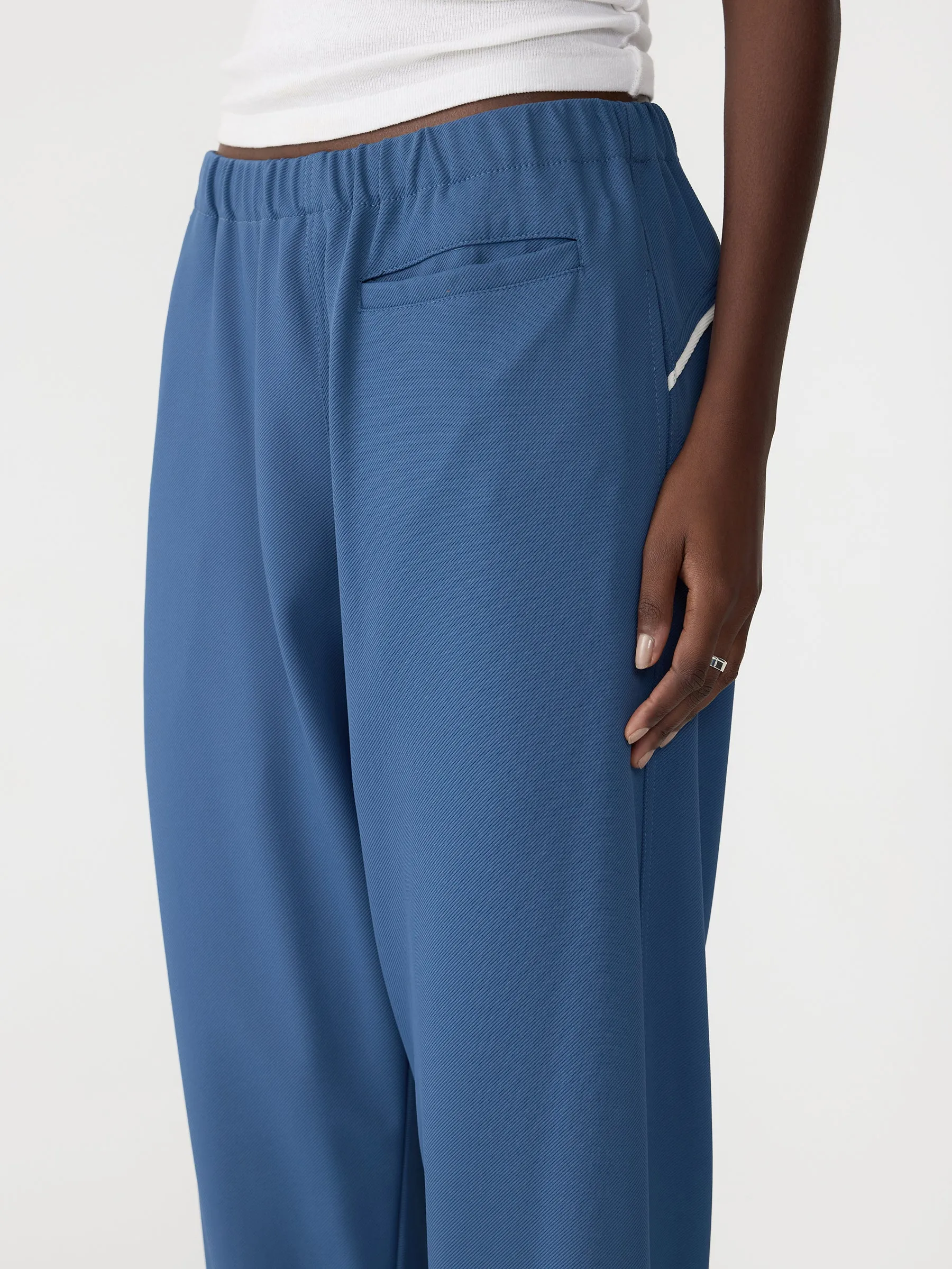 Welt Pocket Twill Trackpant sold by Bassike product image thumbnail 3