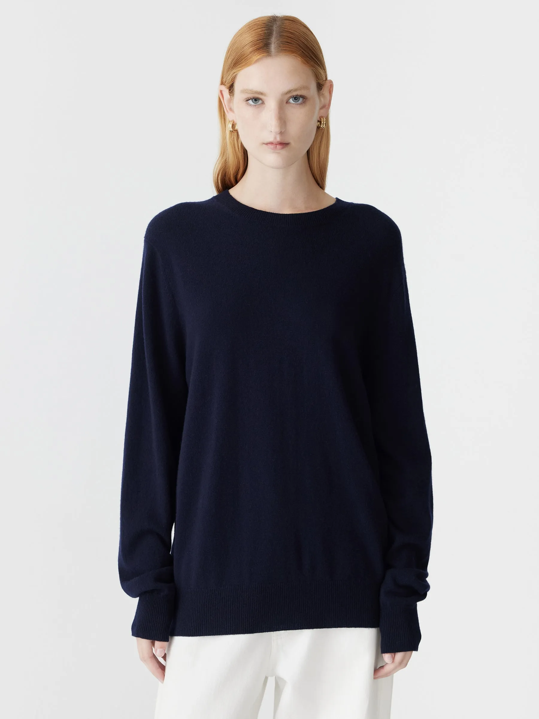 Oversized Crew Neck Knit sold by Bassike product image thumbnail 2