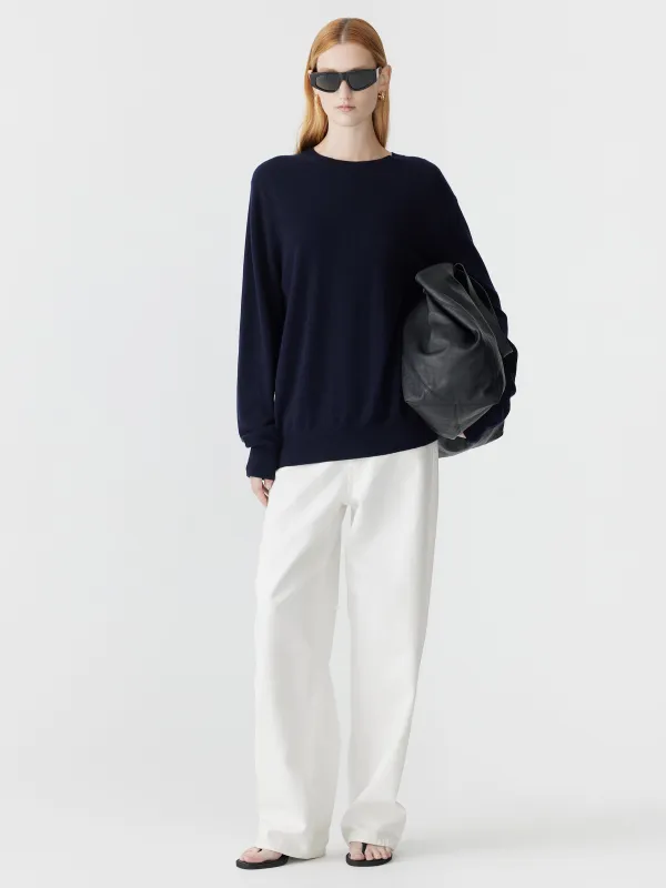 Oversized Crew Neck Knit sold by Bassike