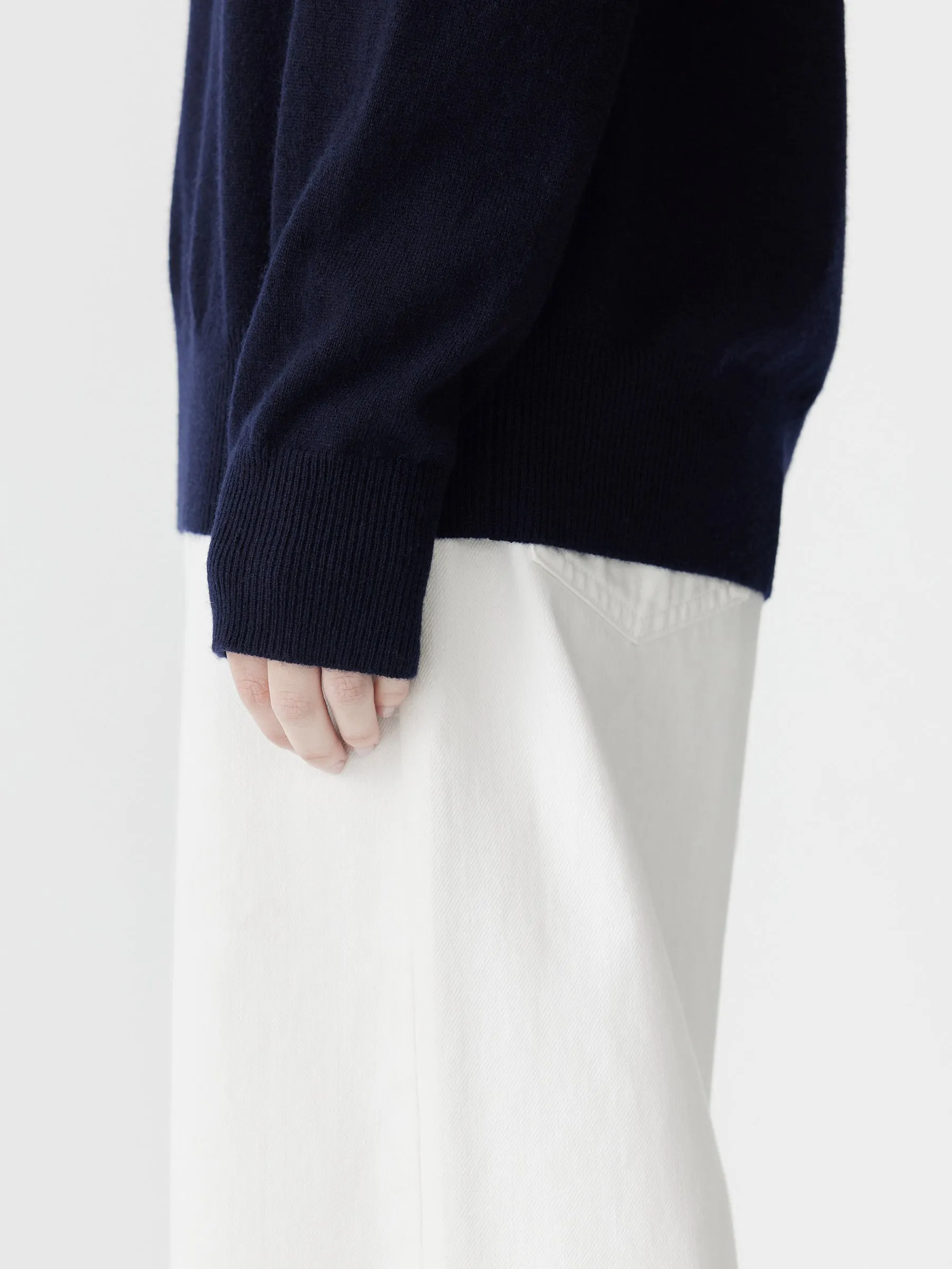 Oversized Crew Neck Knit sold by Bassike product image thumbnail 4