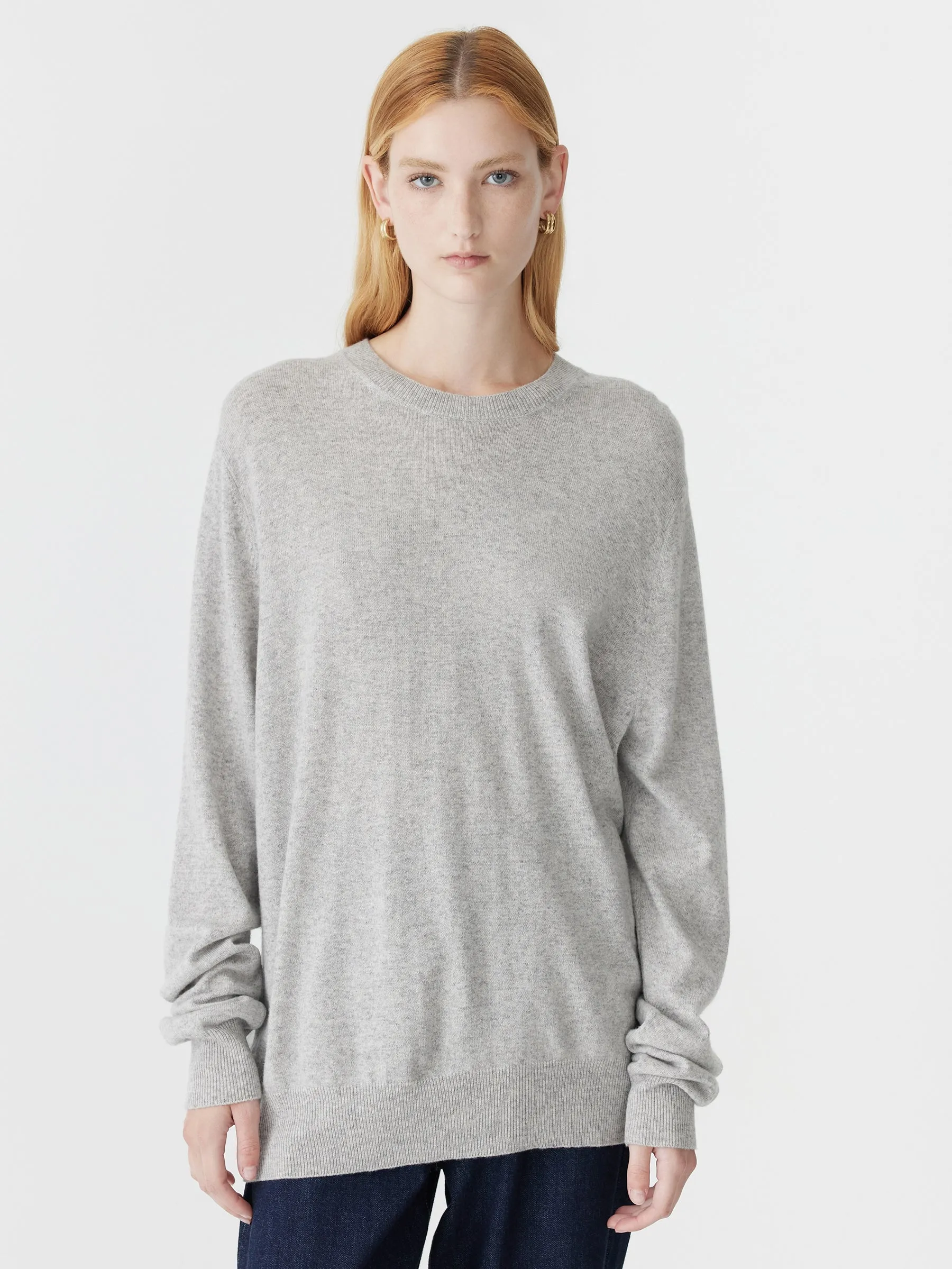 Oversized Crew Neck Knit sold by Bassike product image thumbnail 2