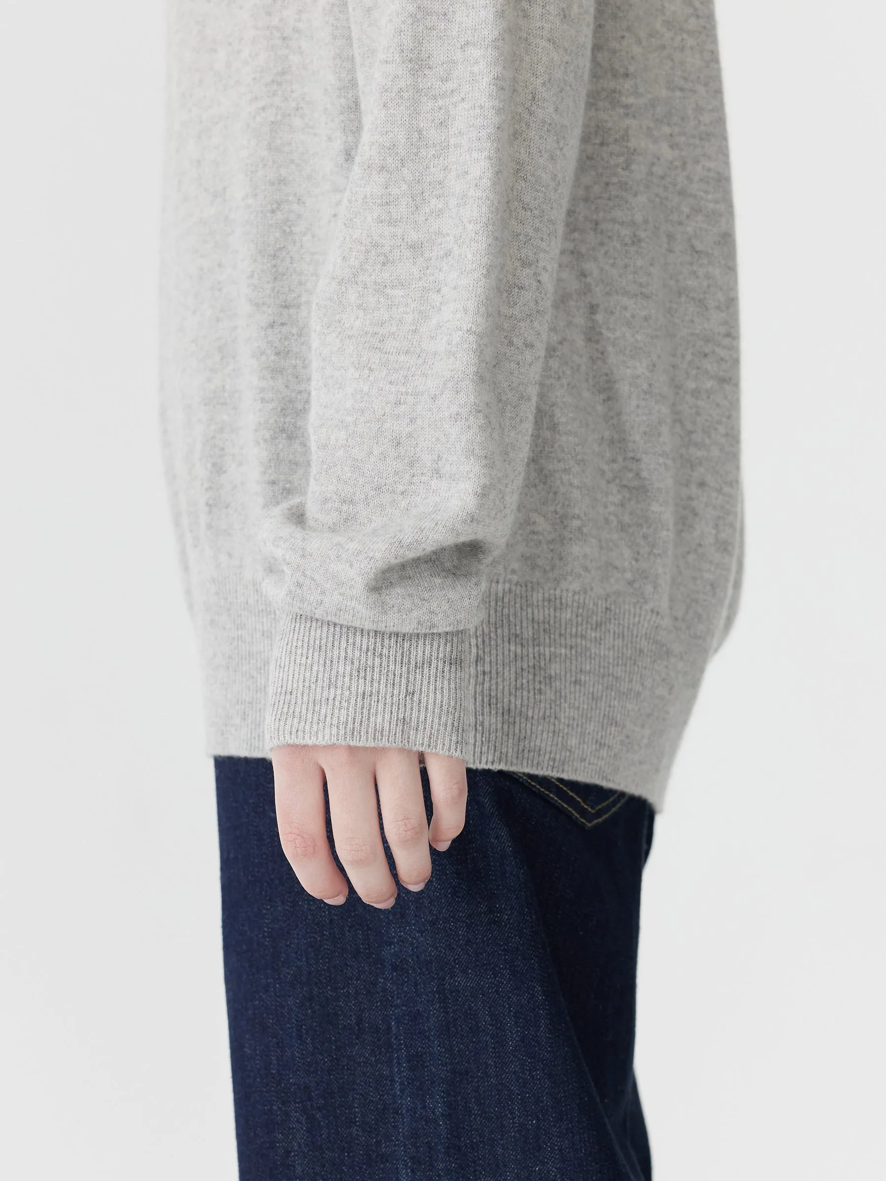 Oversized Crew Neck Knit sold by Bassike product image thumbnail 5