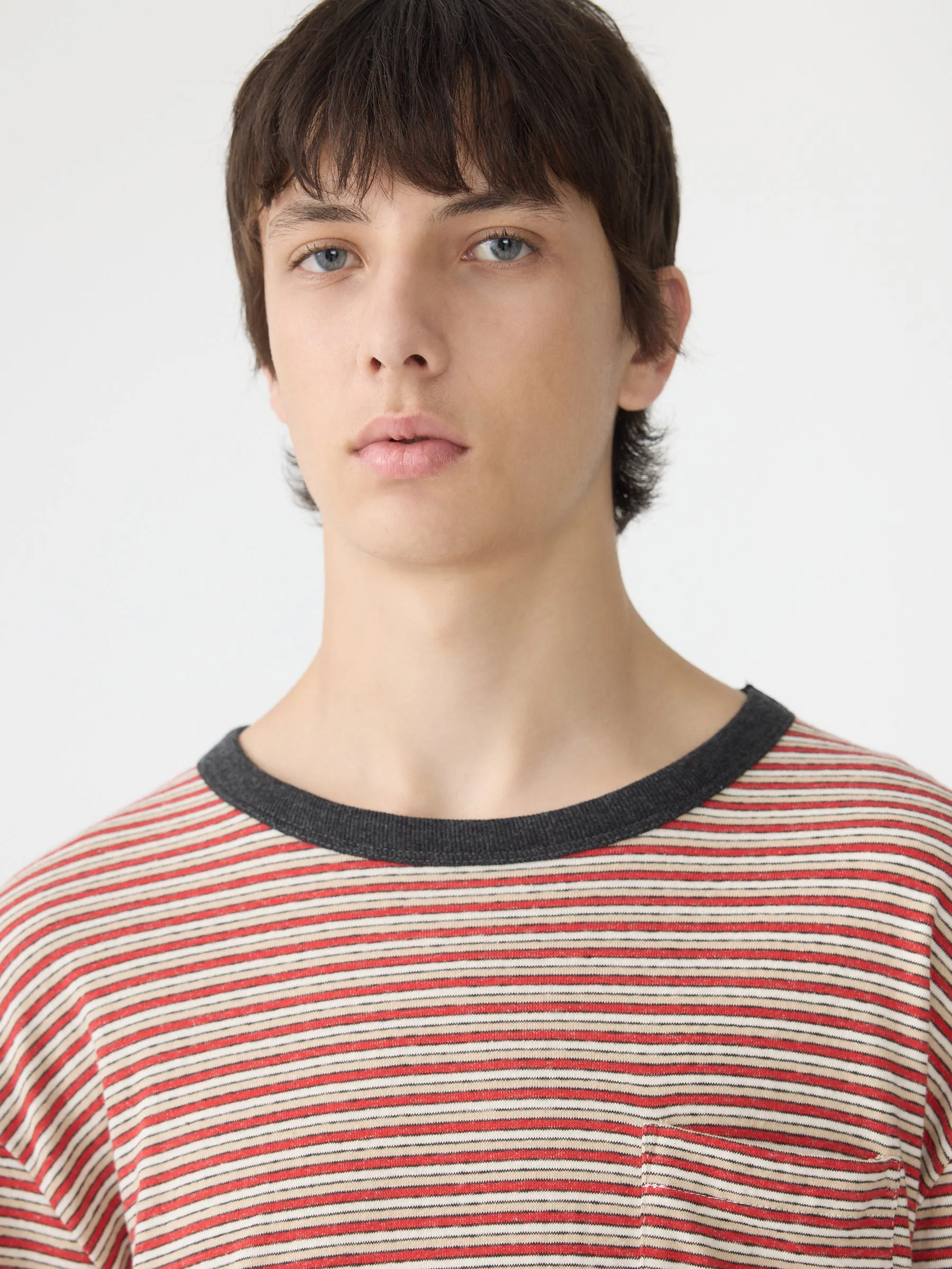 Recycled Cotton Long Sleeve T-Shirt sold by Bassike product image thumbnail 3