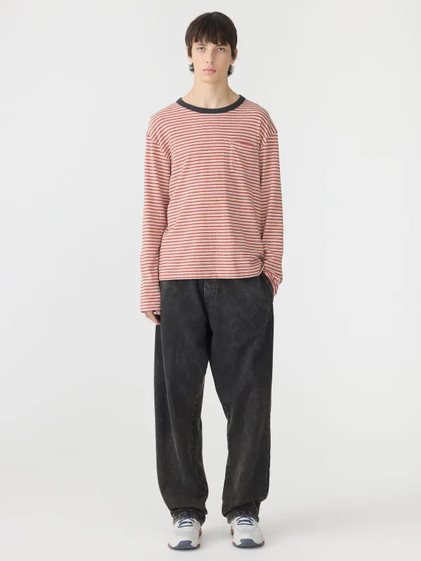 Recycled Cotton Long Sleeve T-Shirt sold by Bassike