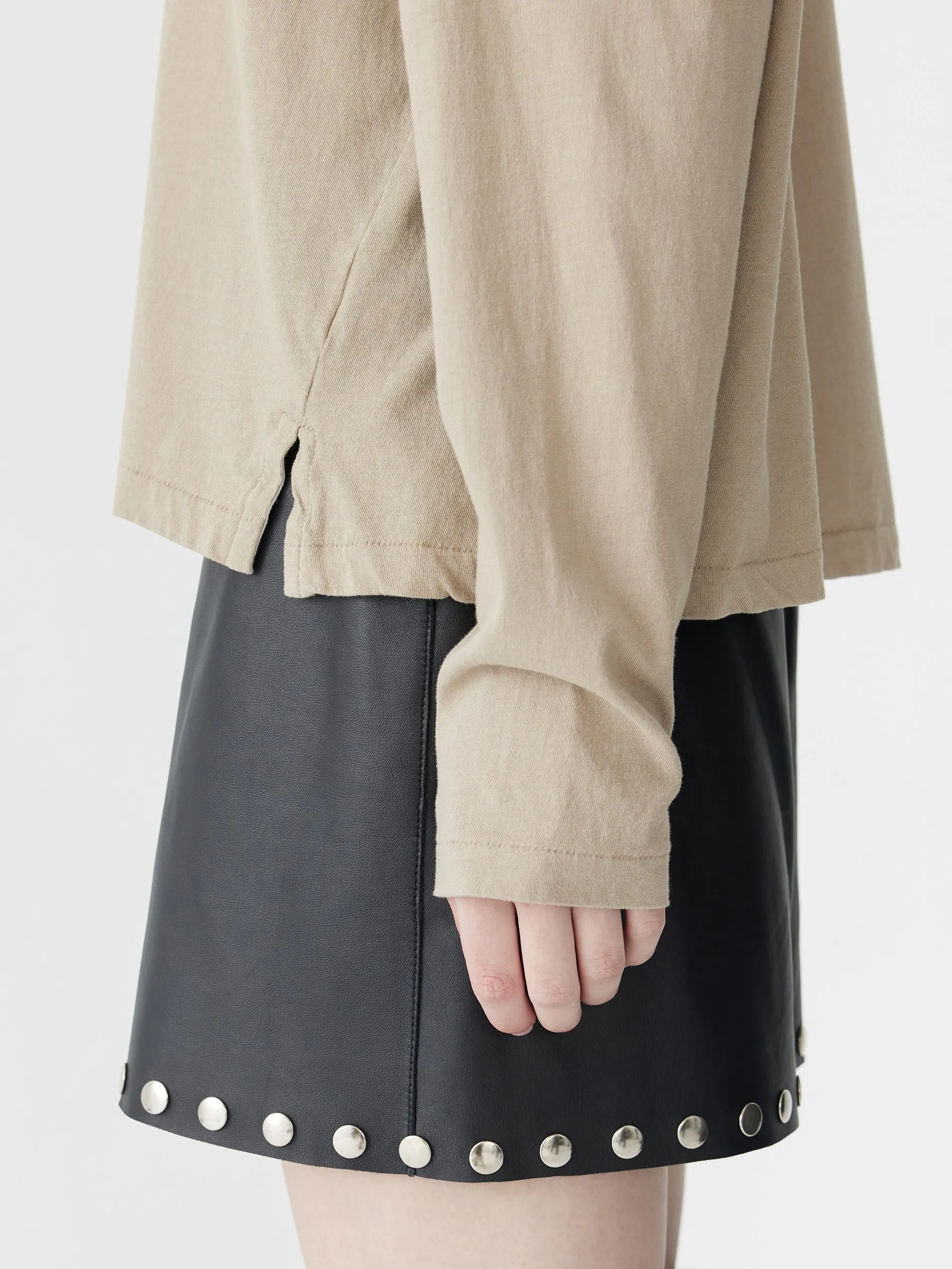 Boyfriend Heritage Long Sleeve T-Shirt sold by Bassike product image thumbnail 3