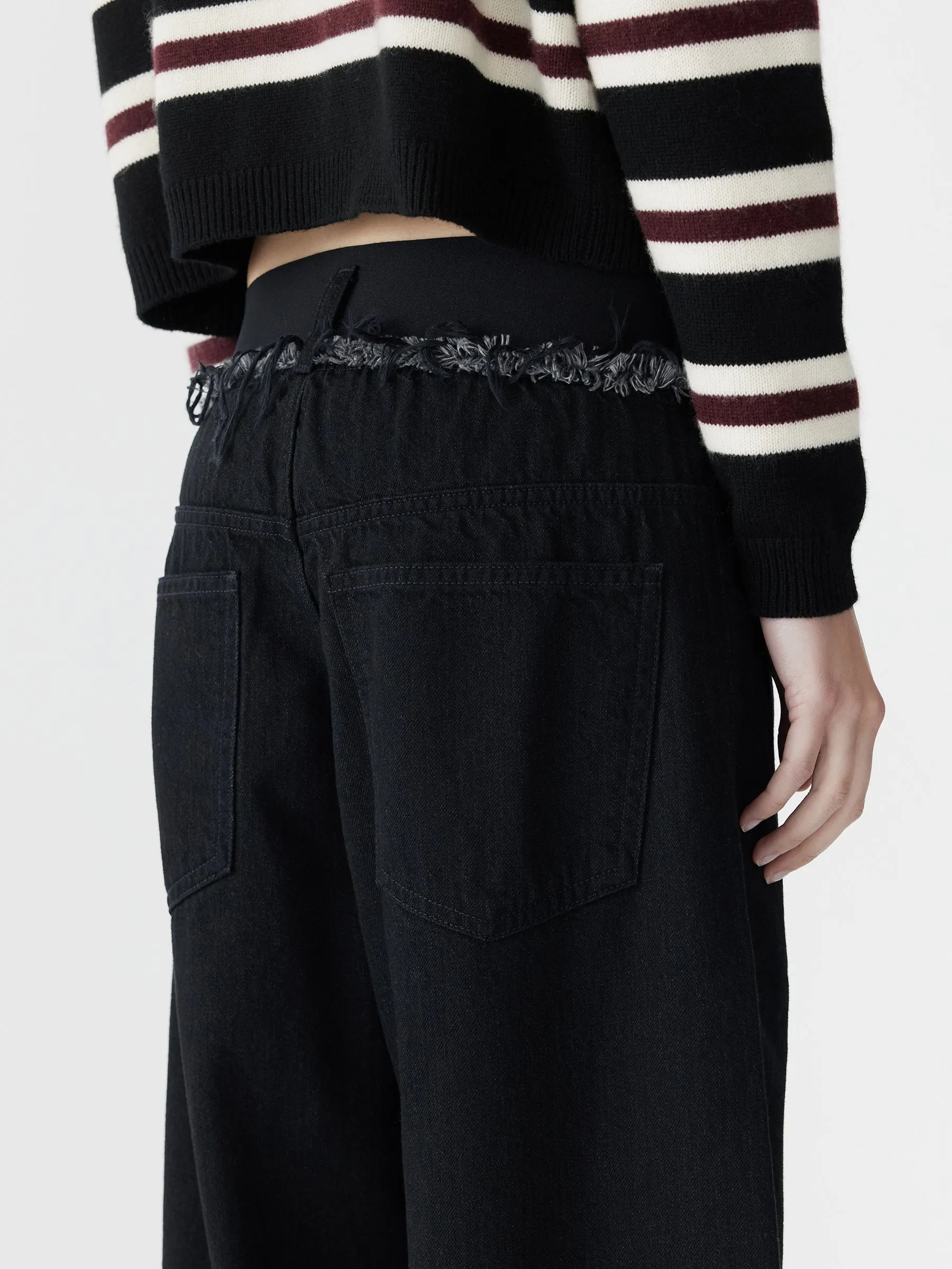 Elasticated Denim Jean sold by Bassike product image thumbnail 5