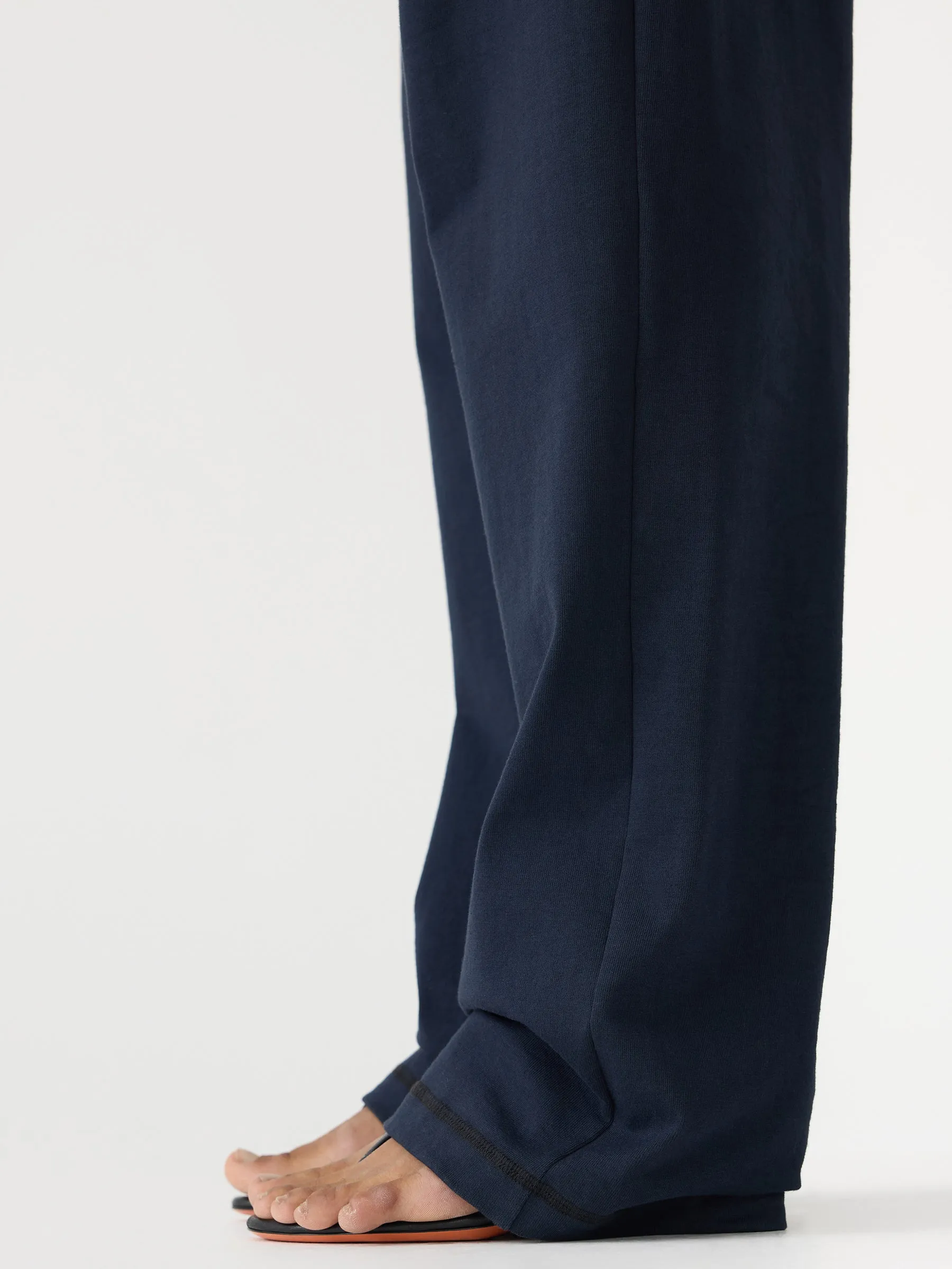 Slouch Poplin Jersey Pant sold by Bassike product image thumbnail 4