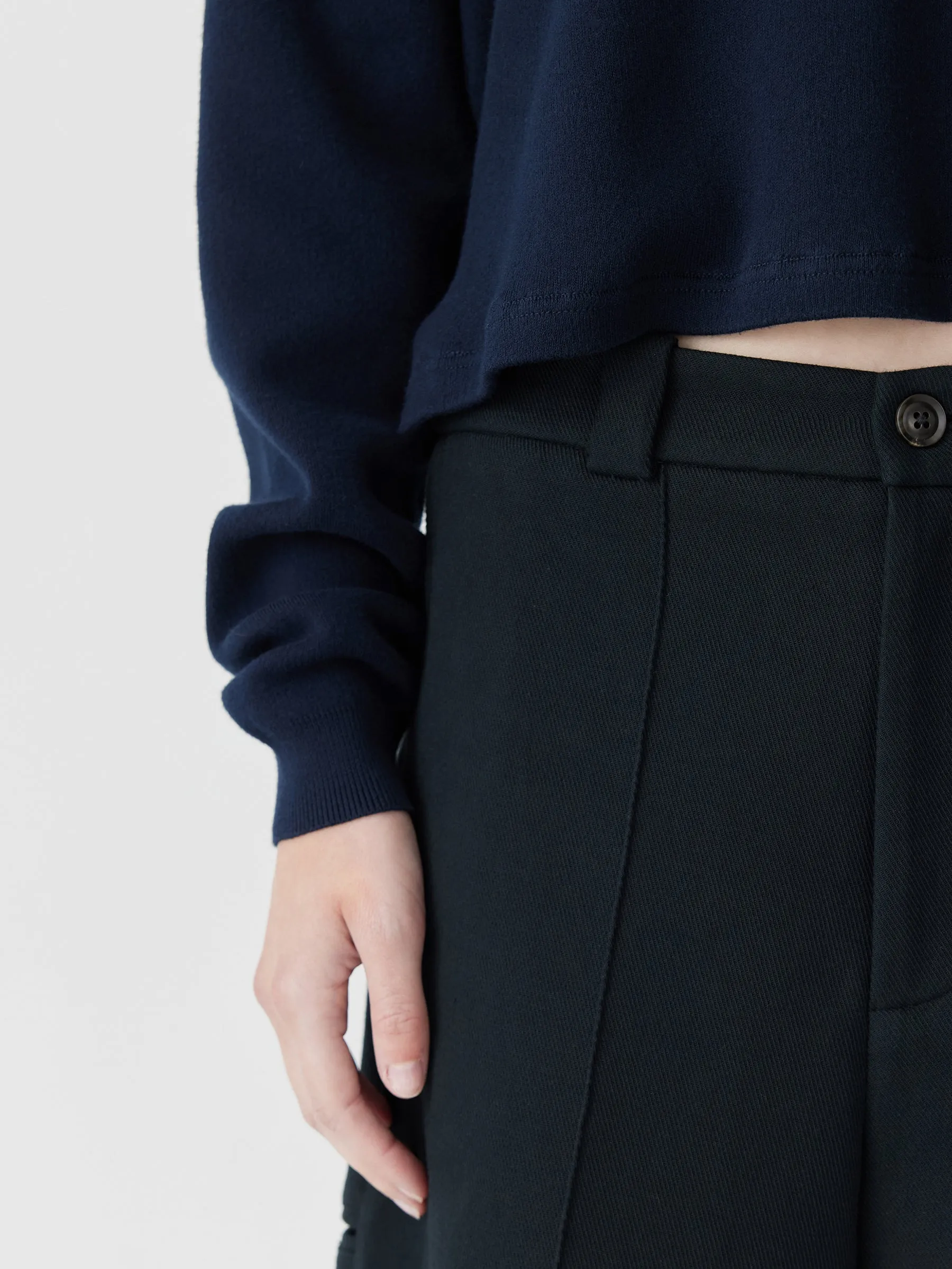 Cotton Polo Knitted Sweat sold by Bassike product image thumbnail 3