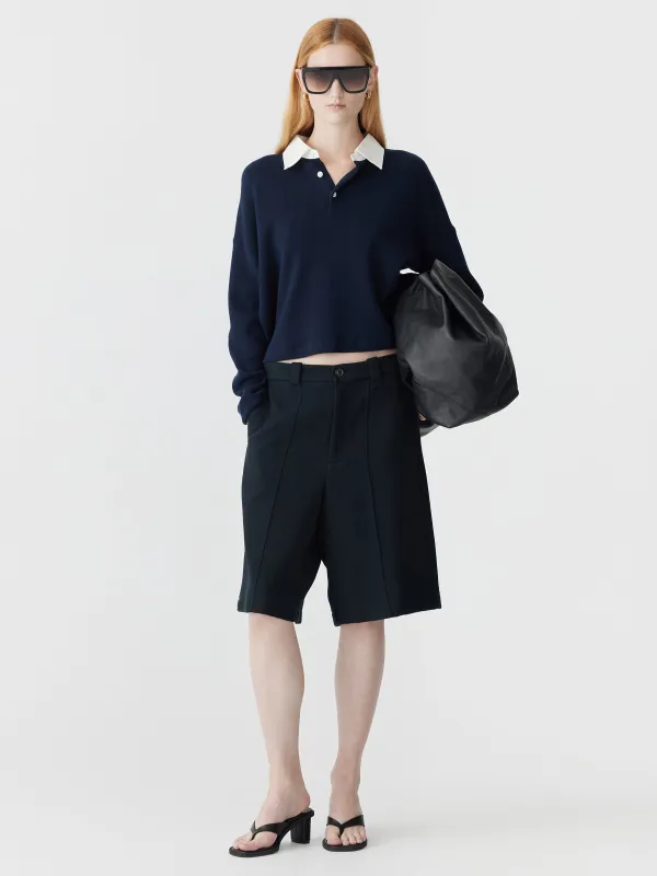 Cotton Polo Knitted Sweat sold by Bassike