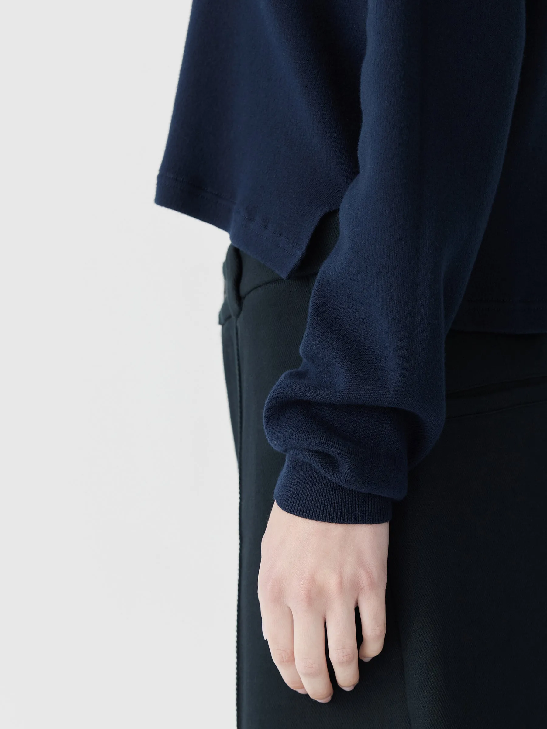 Cotton Polo Knitted Sweat sold by Bassike product image thumbnail 4