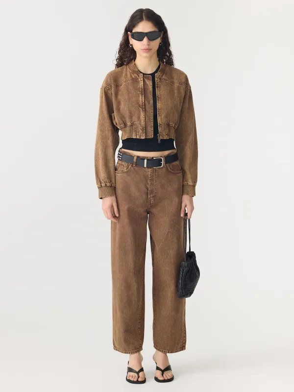 Motley Bomber Denim Jacket sold by Bassike