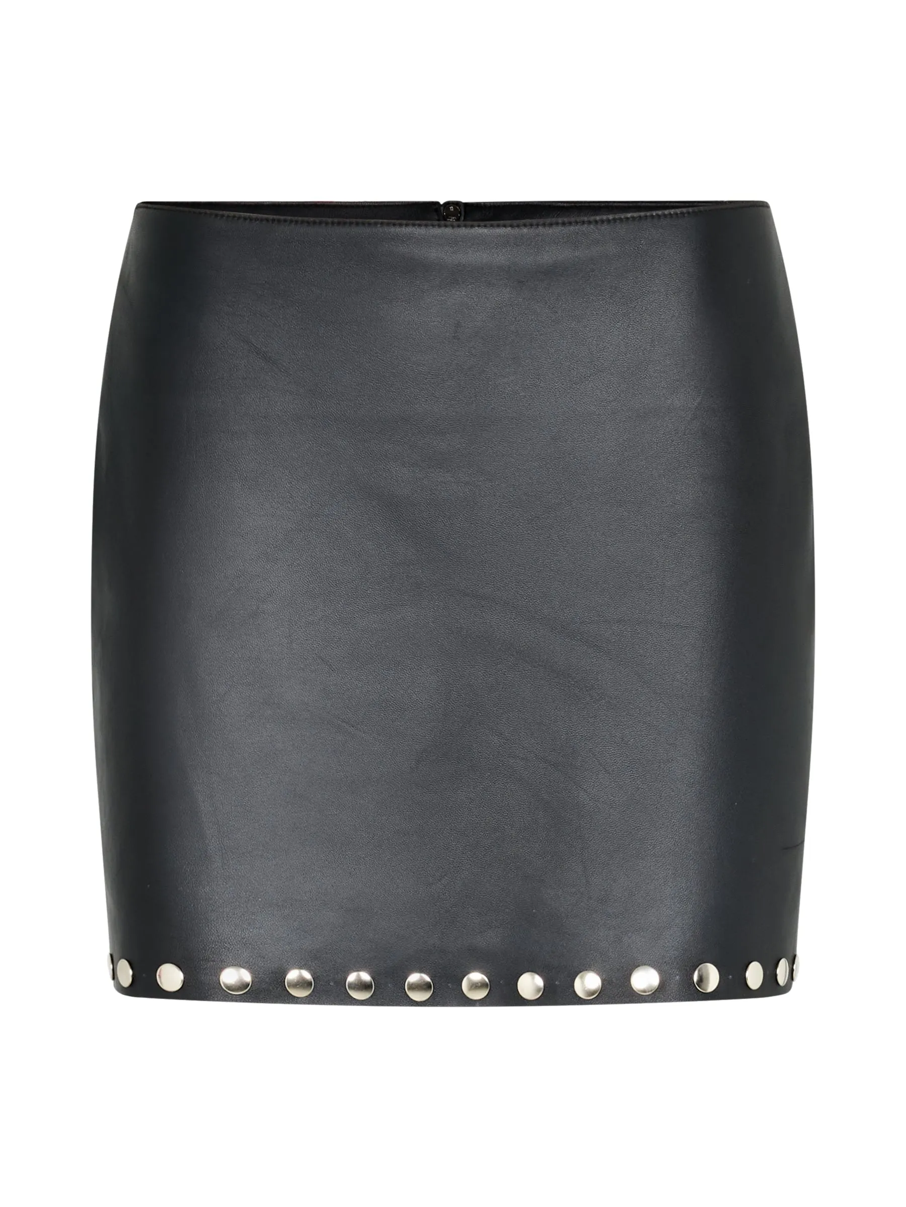 Studded Leather Mini Skirt sold by Bassike product image thumbnail 5