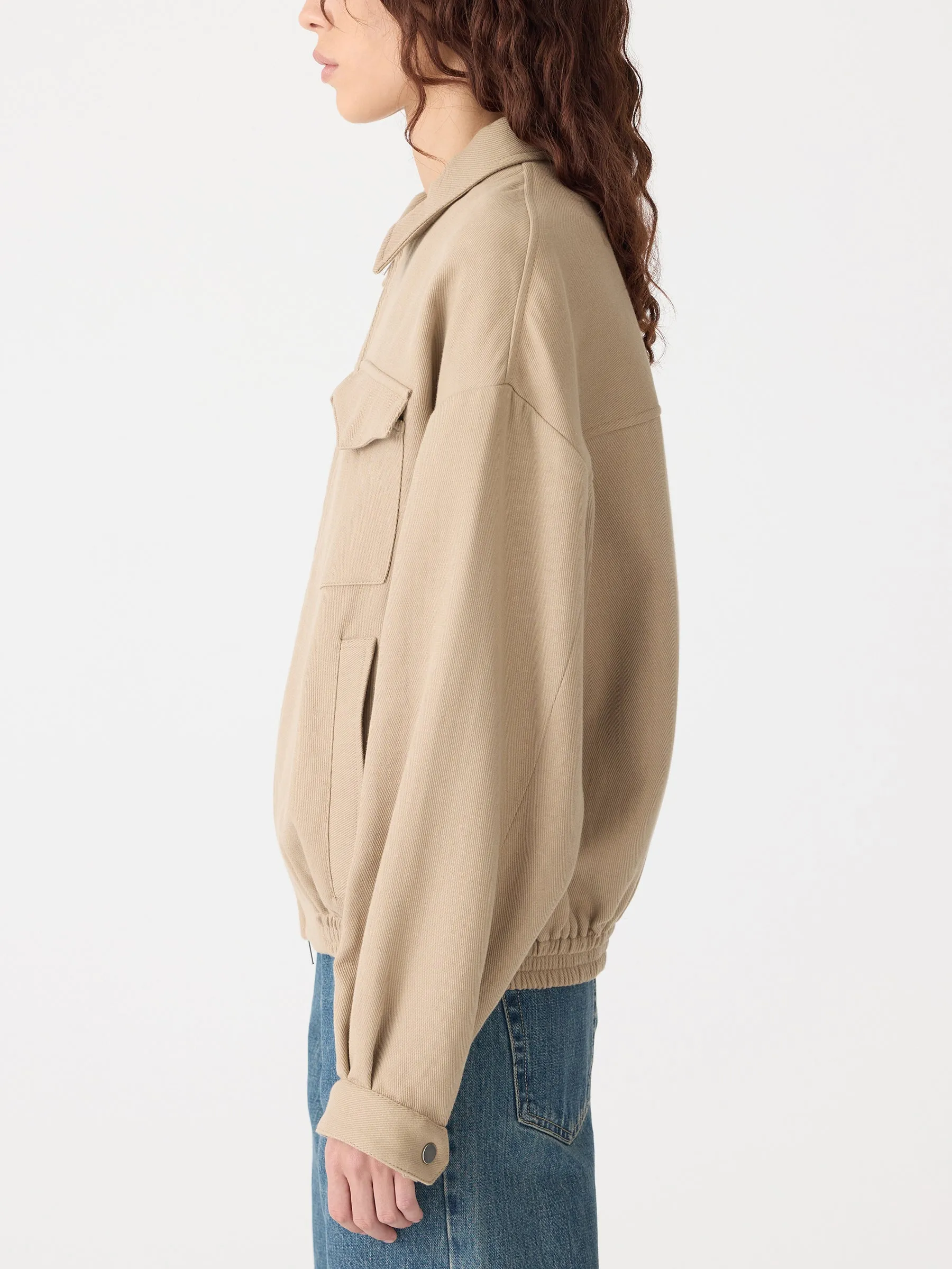 Raised Twill Western Jacket sold by Bassike product image thumbnail 4