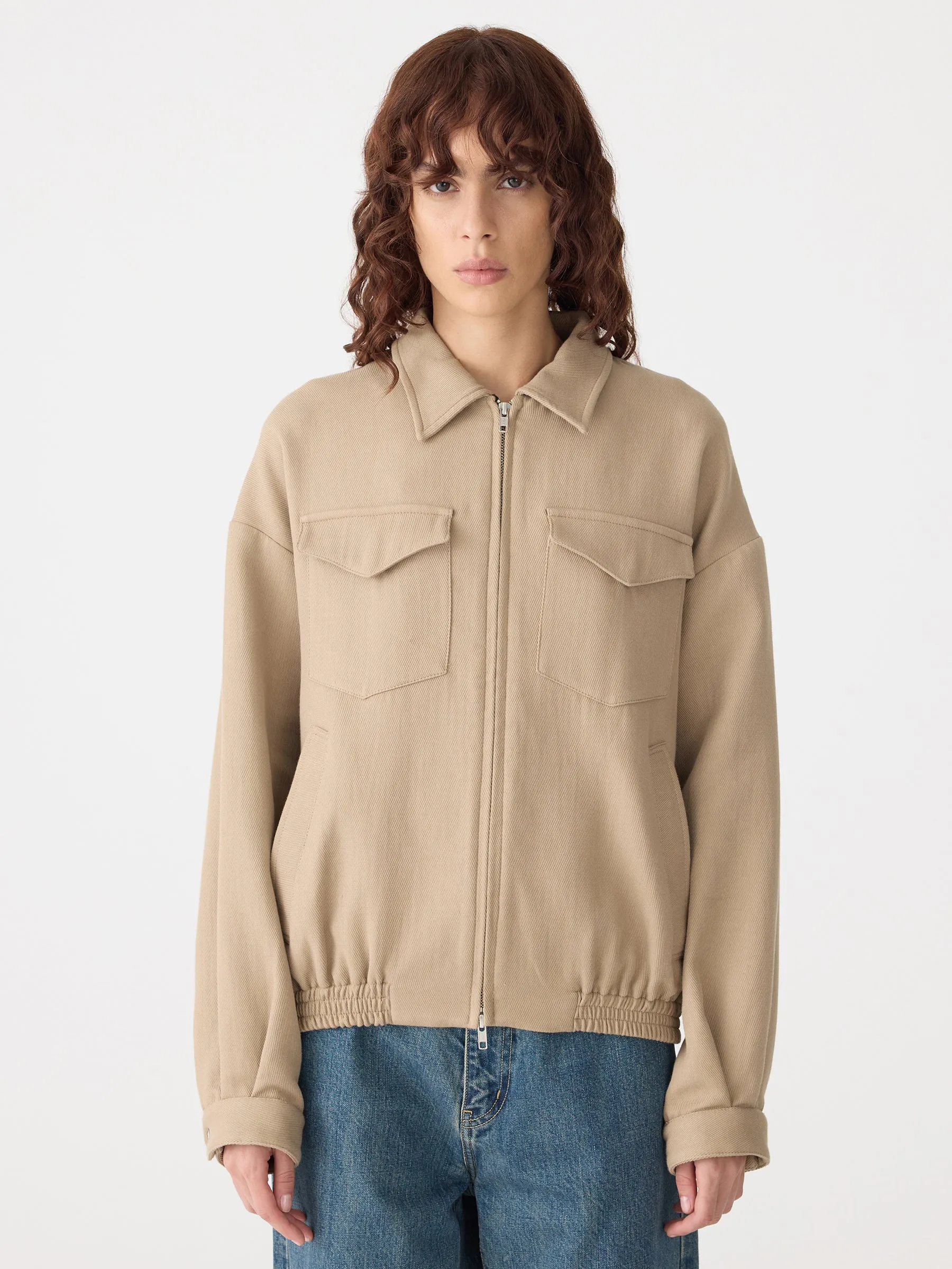 Raised Twill Western Jacket sold by Bassike product image thumbnail 2