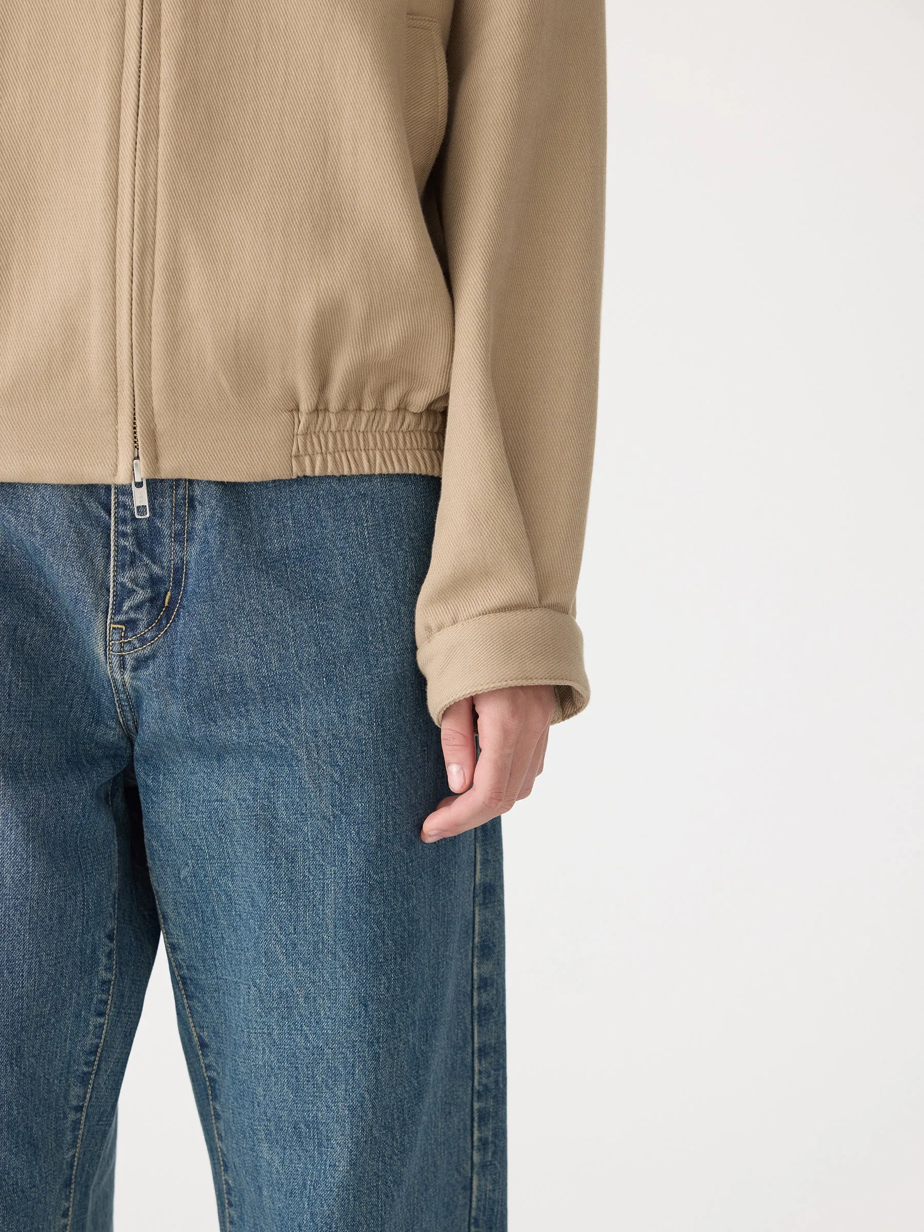 Raised Twill Western Jacket sold by Bassike product image thumbnail 3