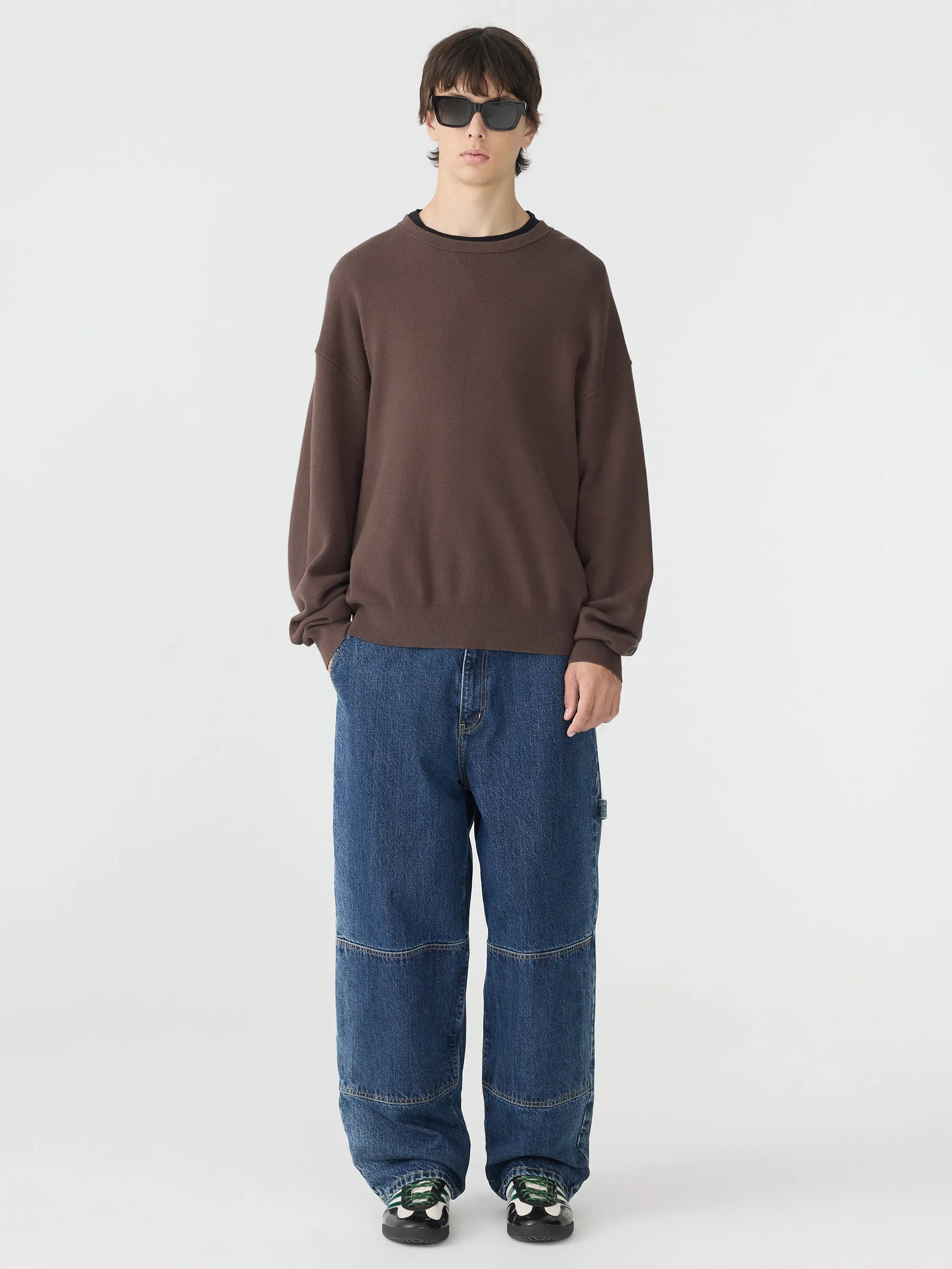 Cotton Crew Neck Knit sold by Bassike