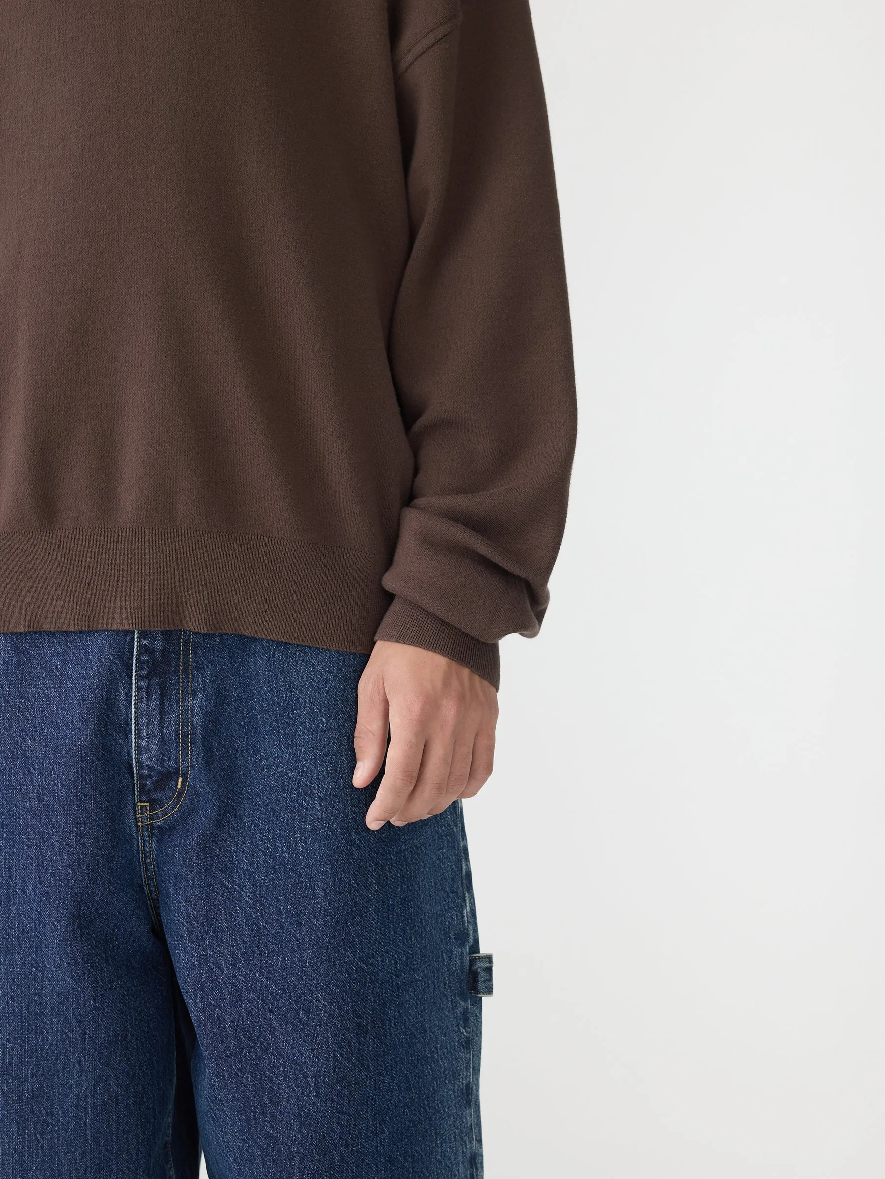 Cotton Crew Neck Knit sold by Bassike product image thumbnail 4