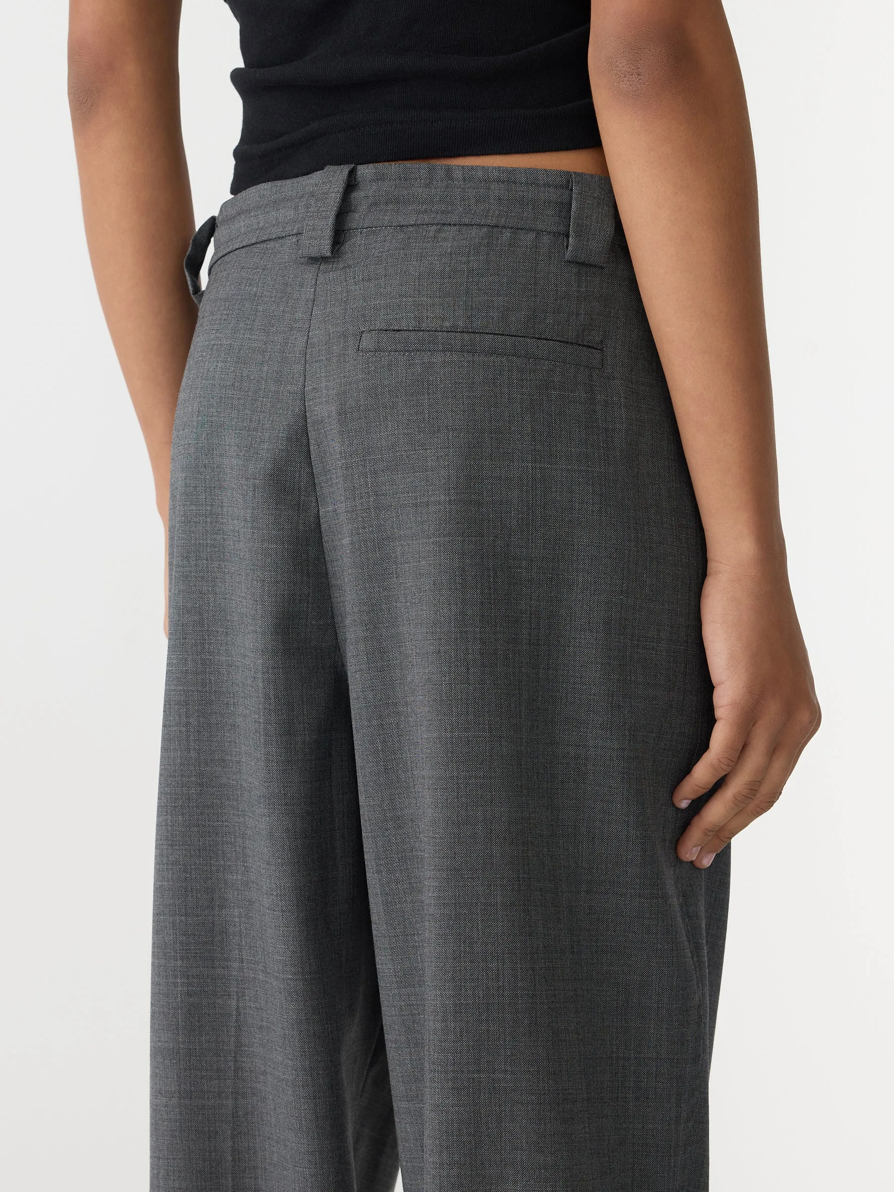 Wool Tailored Drawstring Pant sold by Bassike product image thumbnail 5