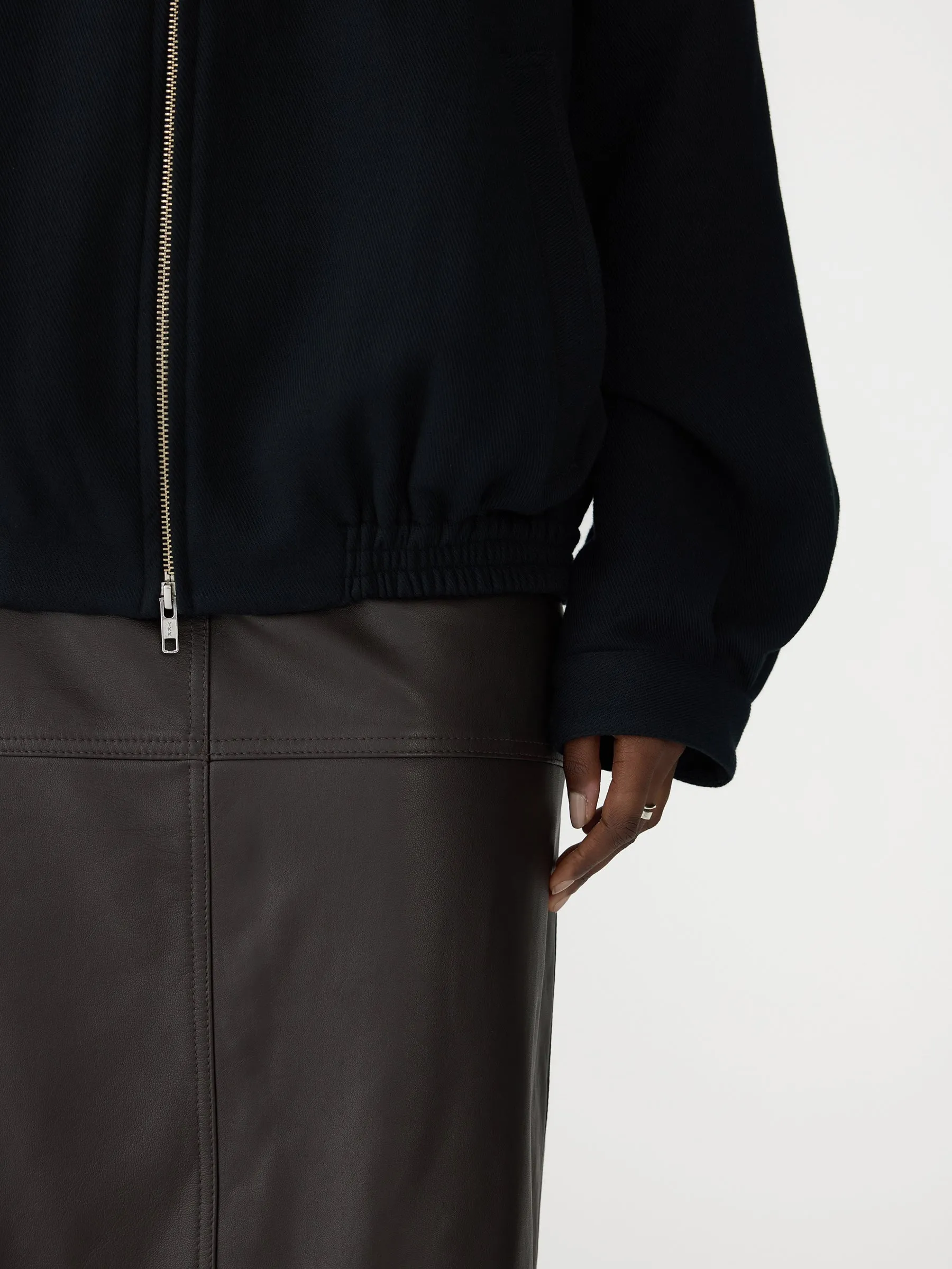 Raised Twill Western Jacket sold by Bassike product image thumbnail 4