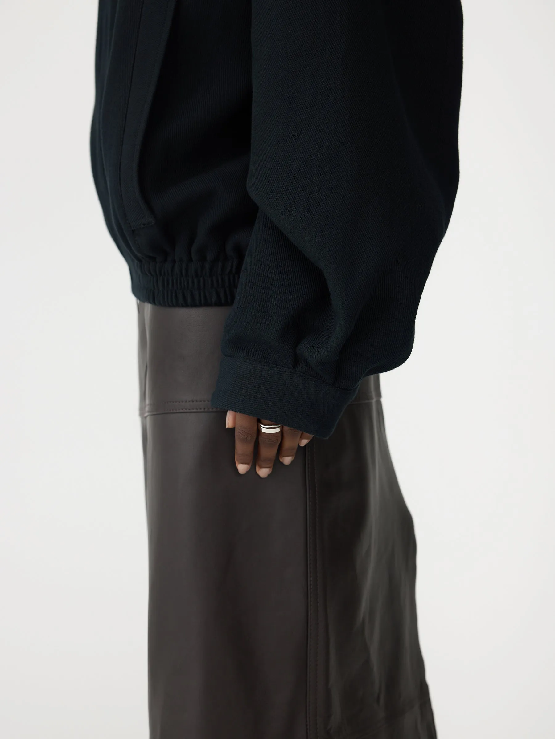 Raised Twill Western Jacket sold by Bassike product image thumbnail 5