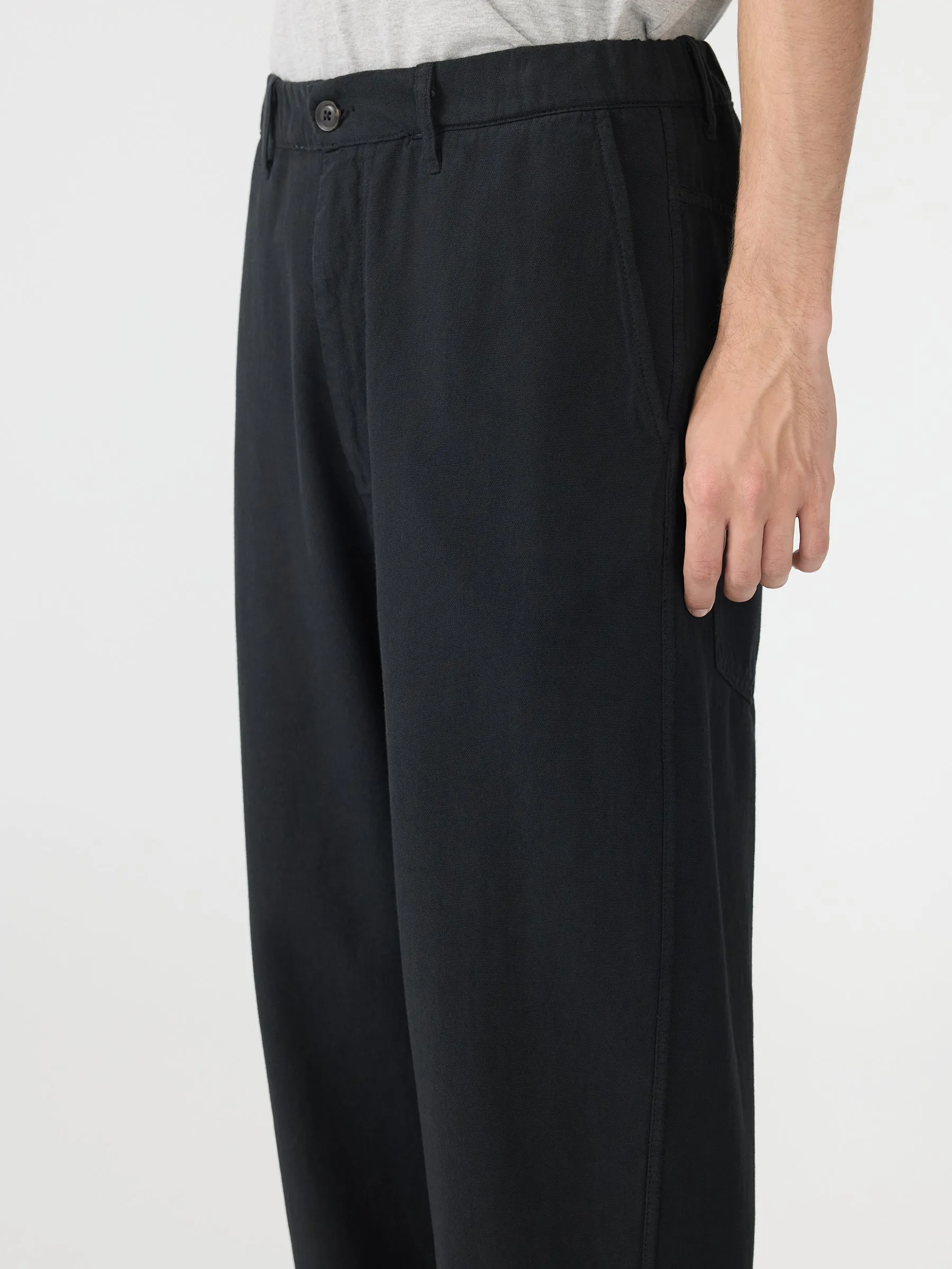 Canvas Lo Rise Pull On Pant sold by Bassike product image thumbnail 3