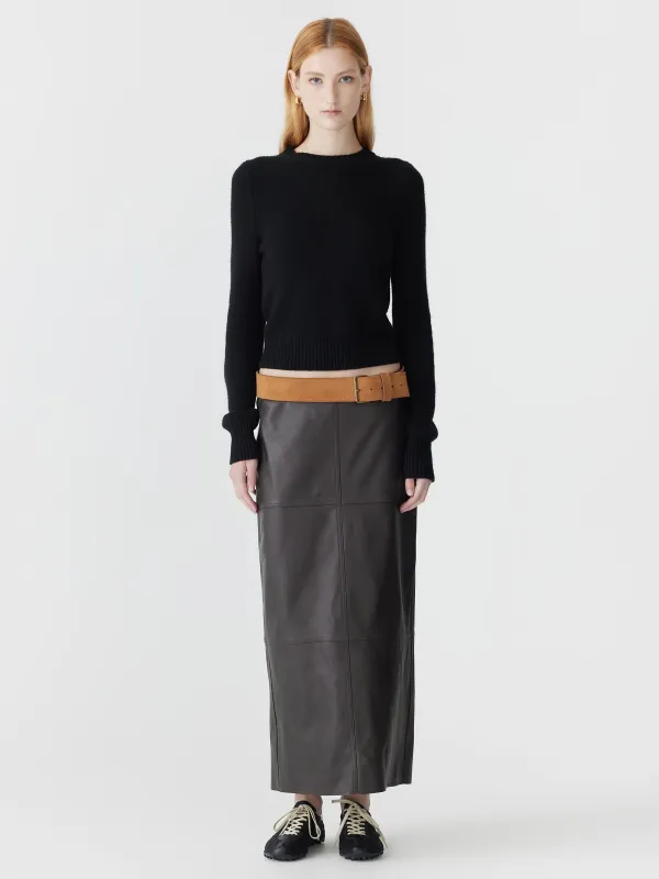 Slim Crew Neck Knit sold by Bassike