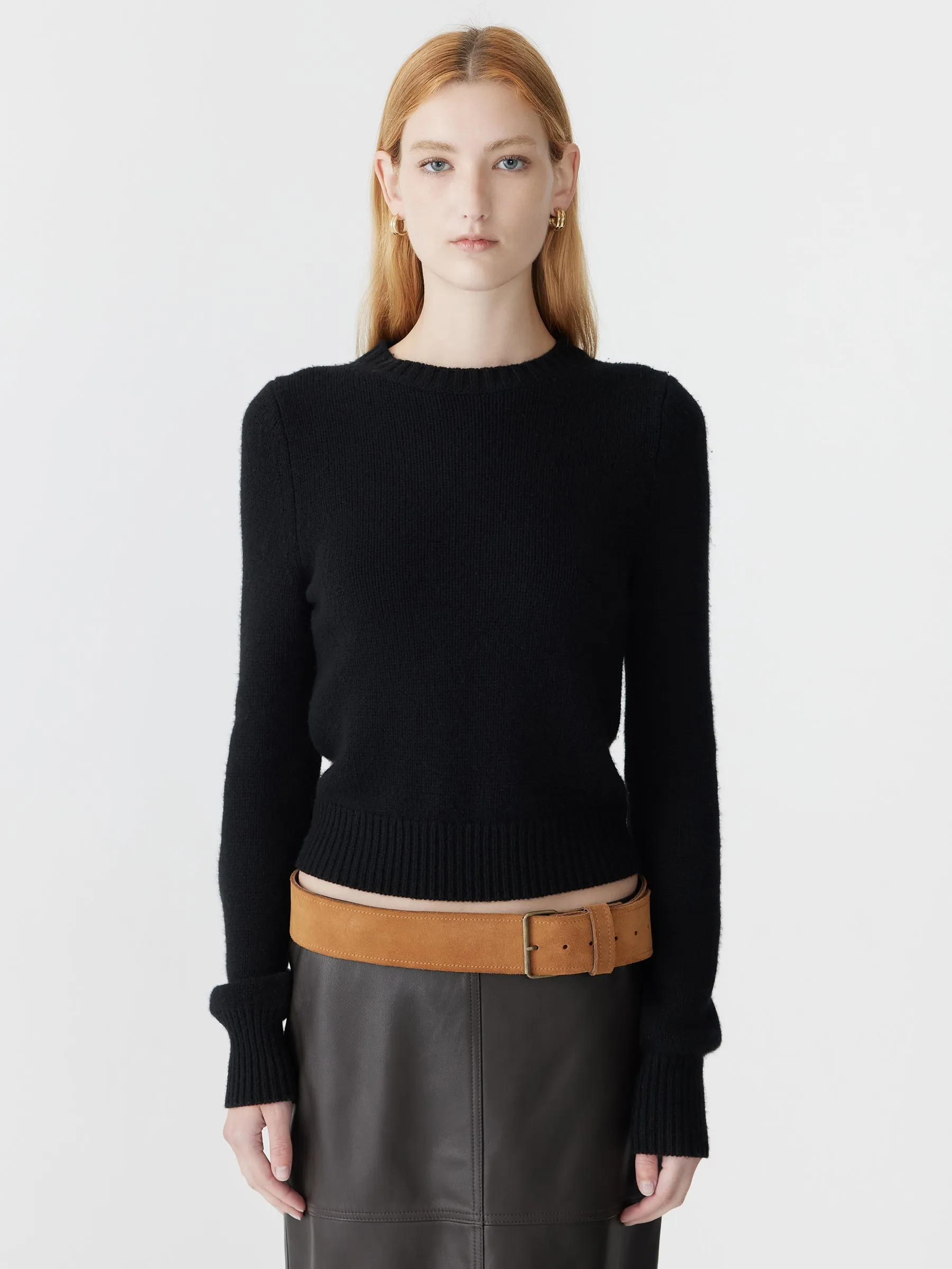 Slim Crew Neck Knit sold by Bassike product image thumbnail 2