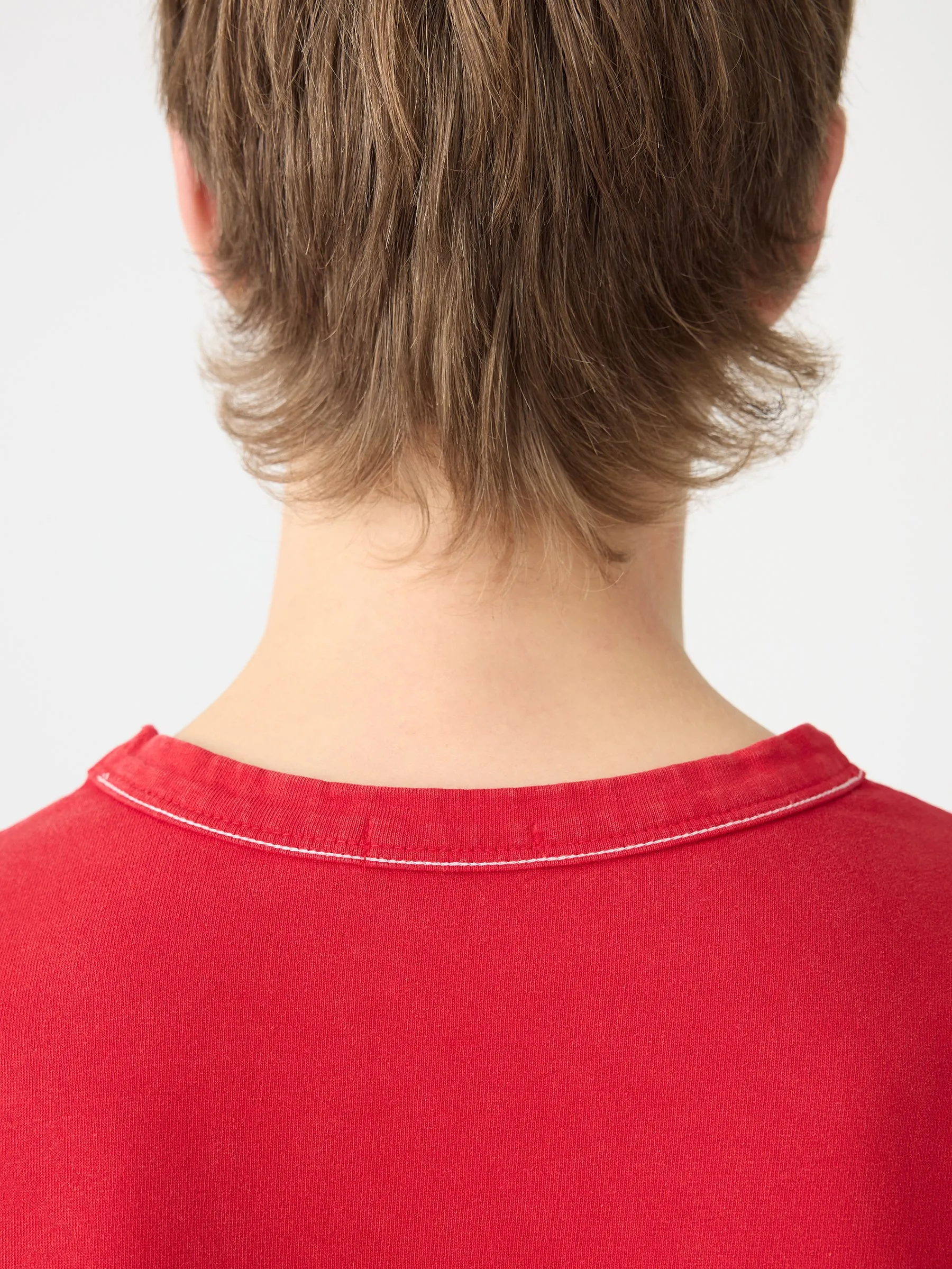 Acid Wash Short Sleeve Boxy T-Shirt sold by Bassike product image thumbnail 5