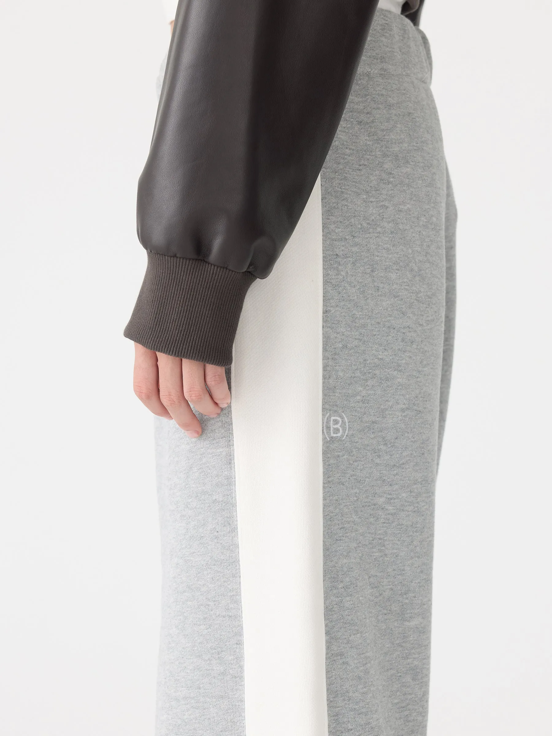 Fleece Stripe Detail Trackpant sold by Bassike product image thumbnail 4