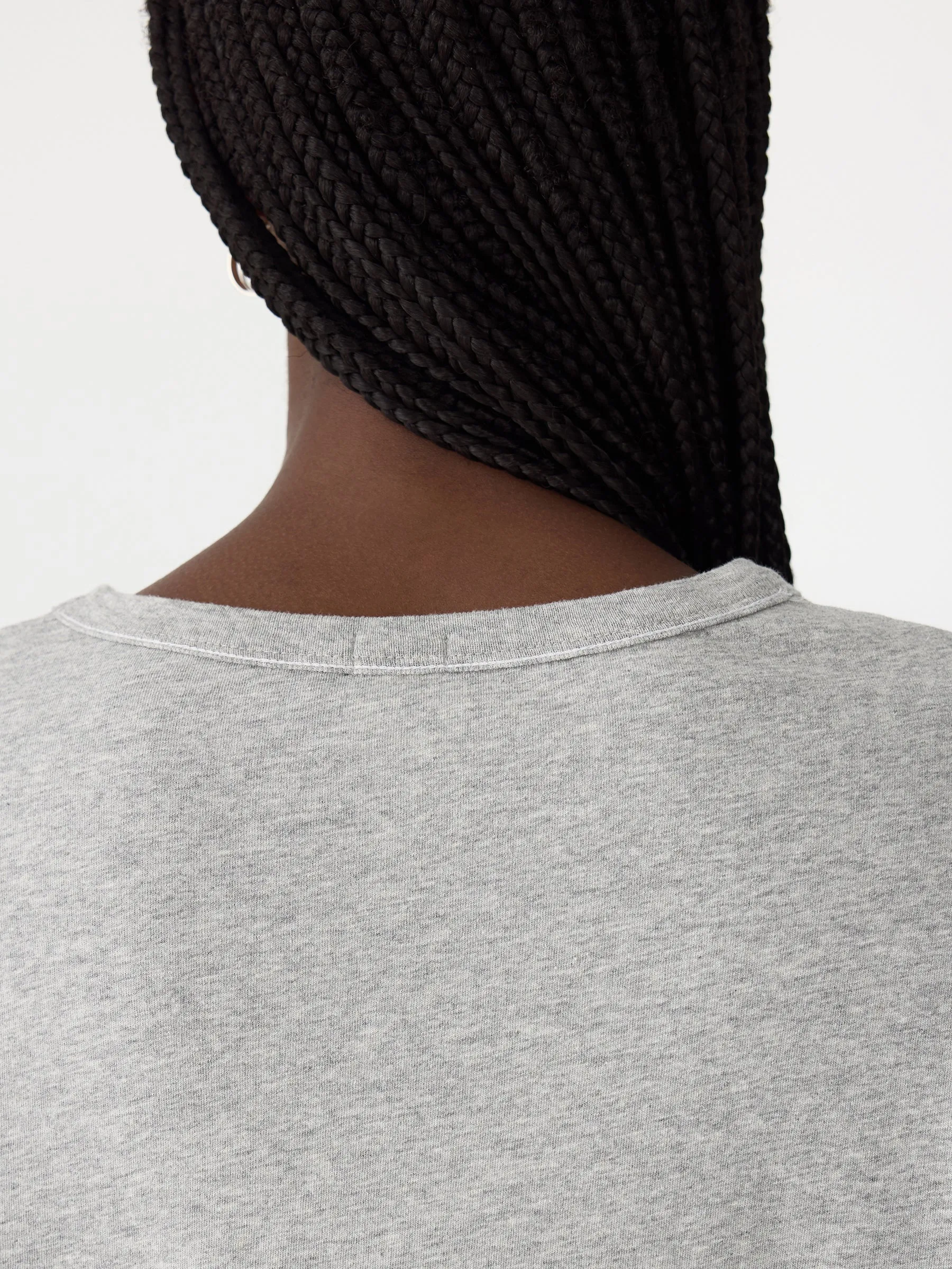 Boyfriend Heritage Long Sleeve T-Shirt sold by Bassike product image thumbnail 5