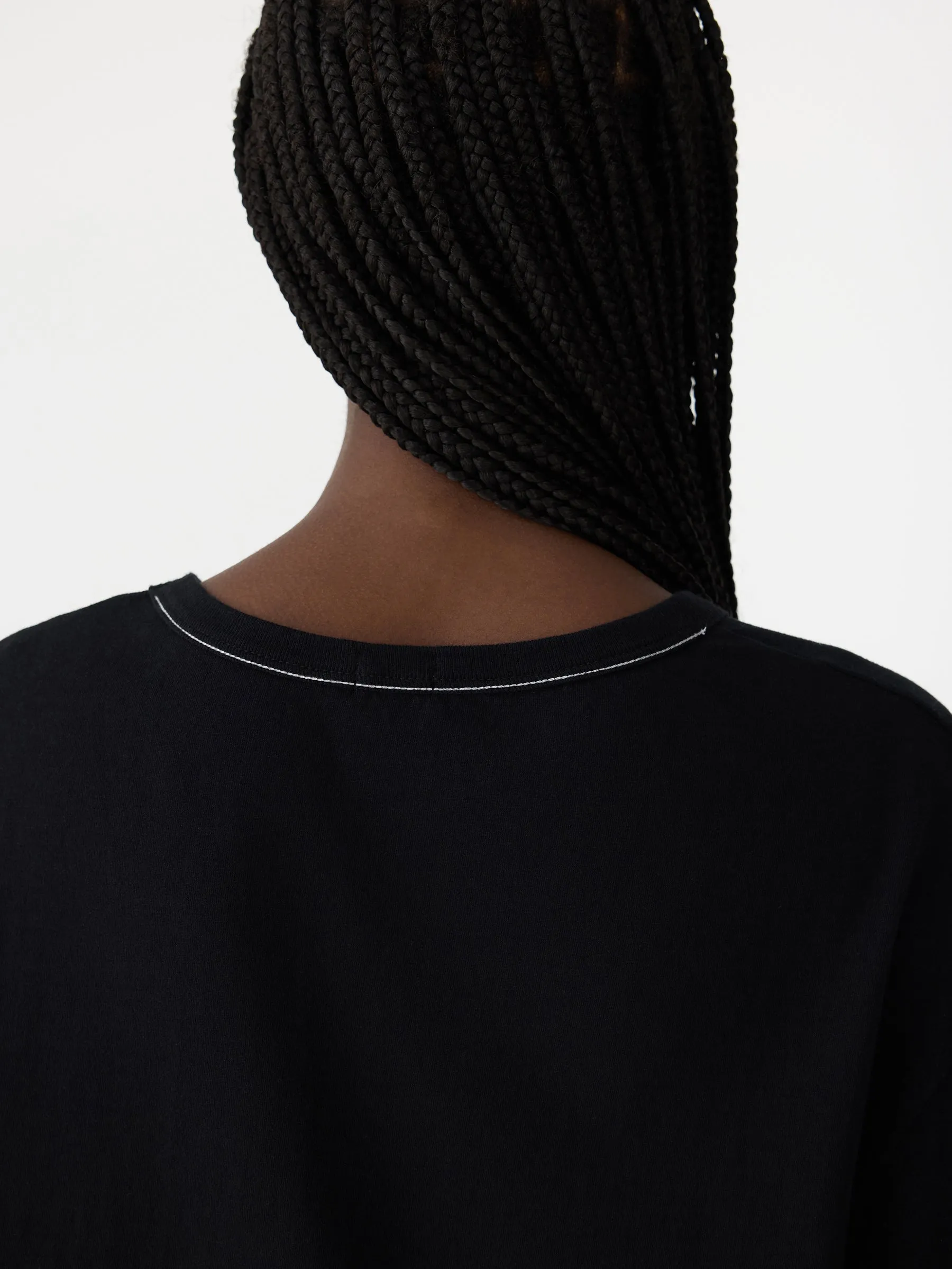 Boyfriend Heritage Long Sleeve T-Shirt sold by Bassike product image thumbnail 5