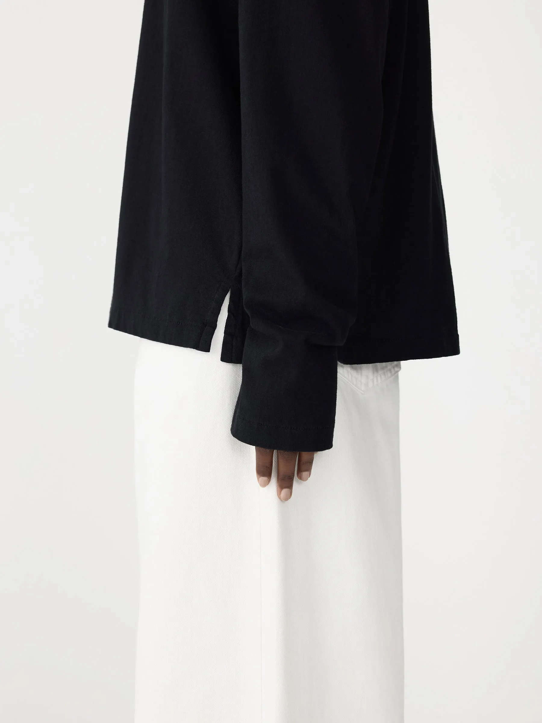 Boyfriend Heritage Long Sleeve T-Shirt sold by Bassike product image thumbnail 4