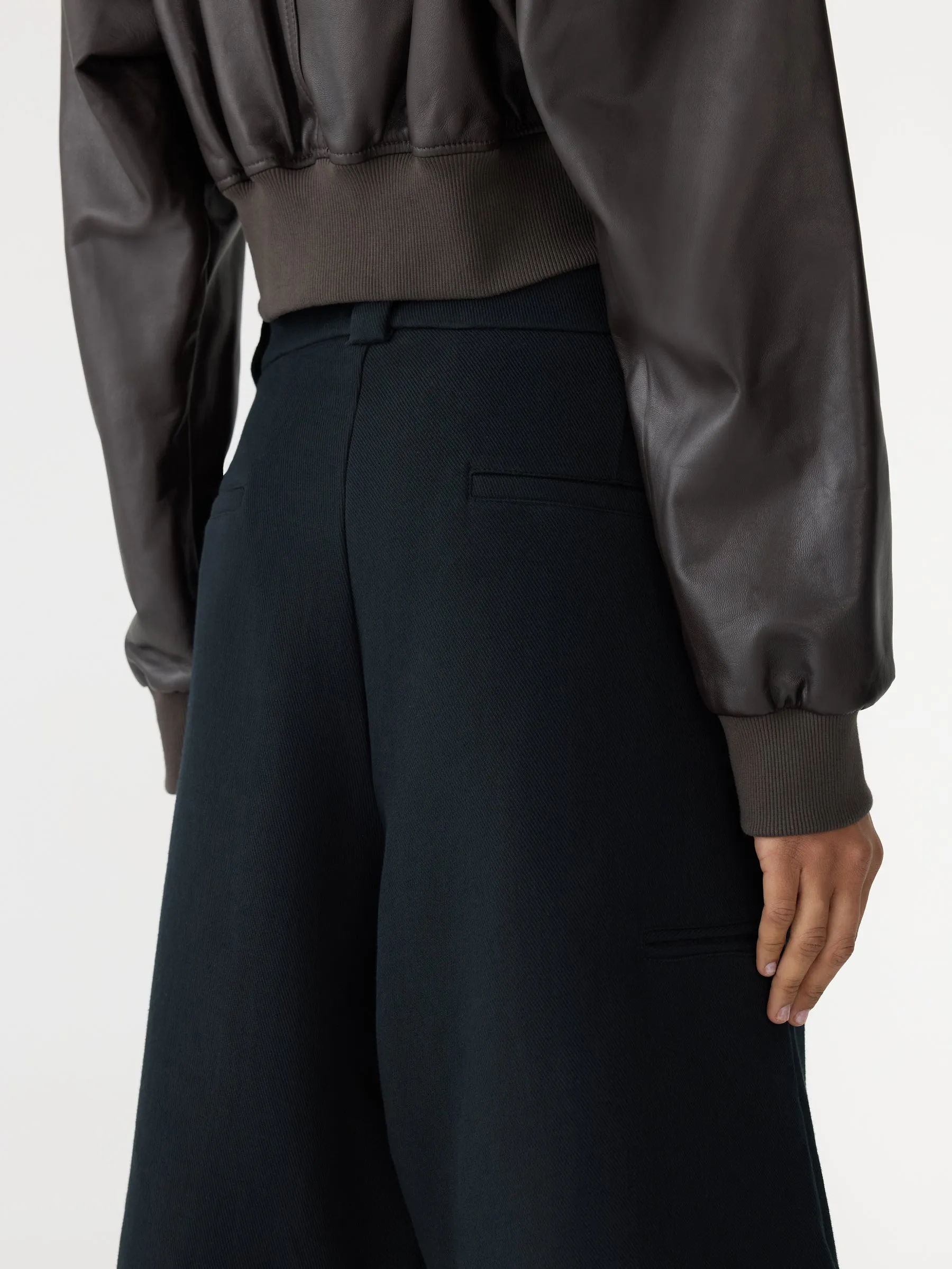 Raised Twill Wide Leg Shorts sold by Bassike product image thumbnail 5