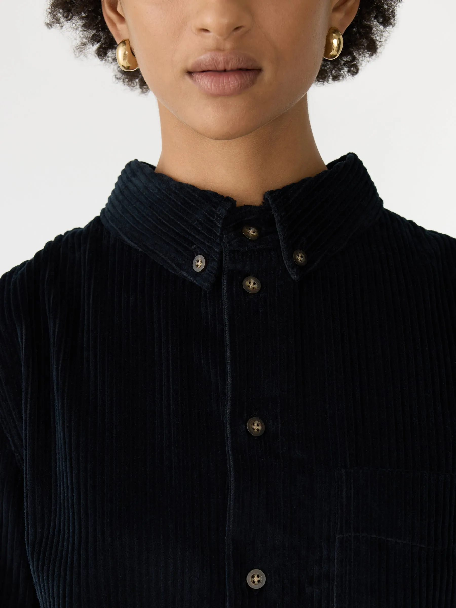 Cord Classic Overshirt sold by Bassike product image thumbnail 3